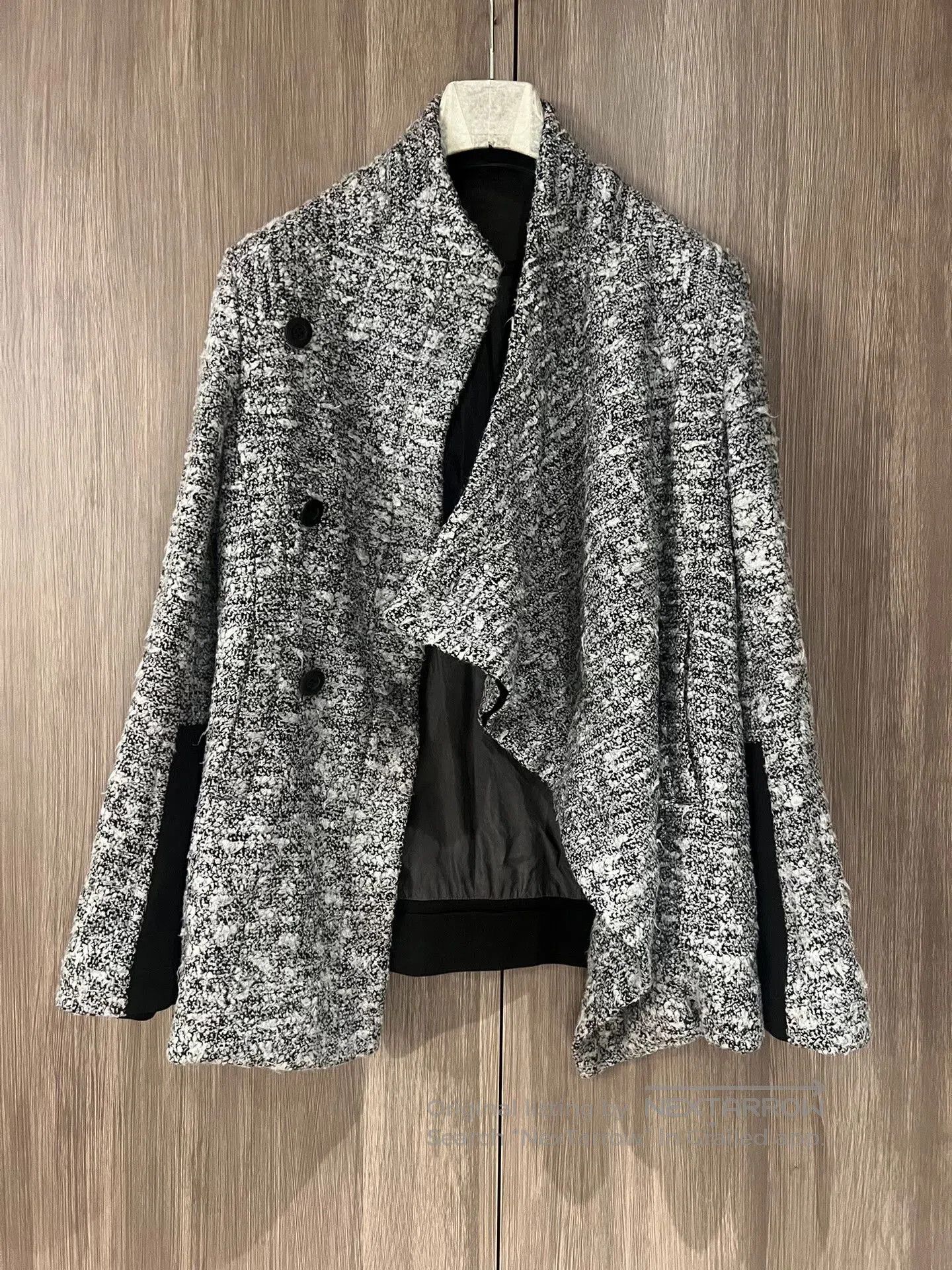 Julius Julius 7 Wool Cape Coat. Size S / US 4 / IT 40 - 3 Thumbnail