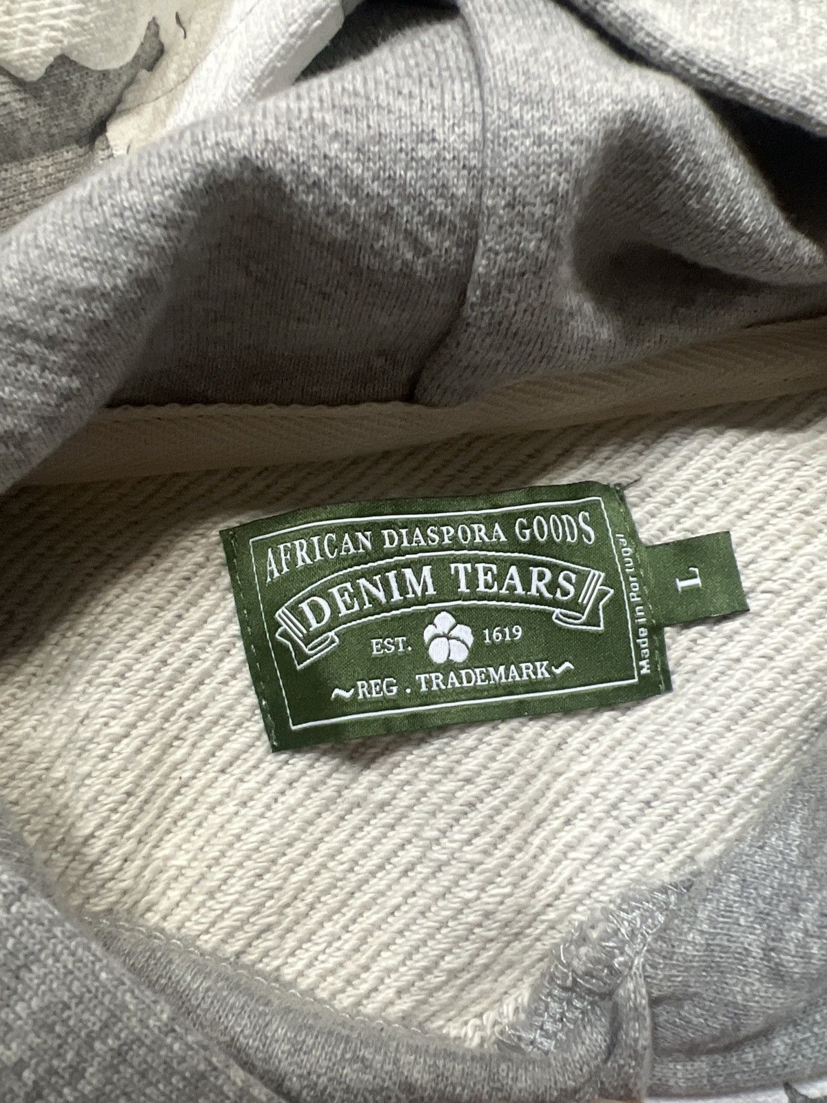 DENIM TEARS Denim tears hoodie Size US L / EU 52-54 / 3 - 4 Thumbnail