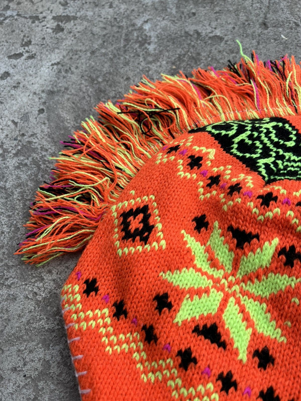 Hysteric Glamour × If Six Was Nine × Le Grande Bleu (L.G.B.) Vintage Japanese Ear Knitted Flat Hat like Vivienne Westwood Size ONE SIZE - 8 Thumbnail