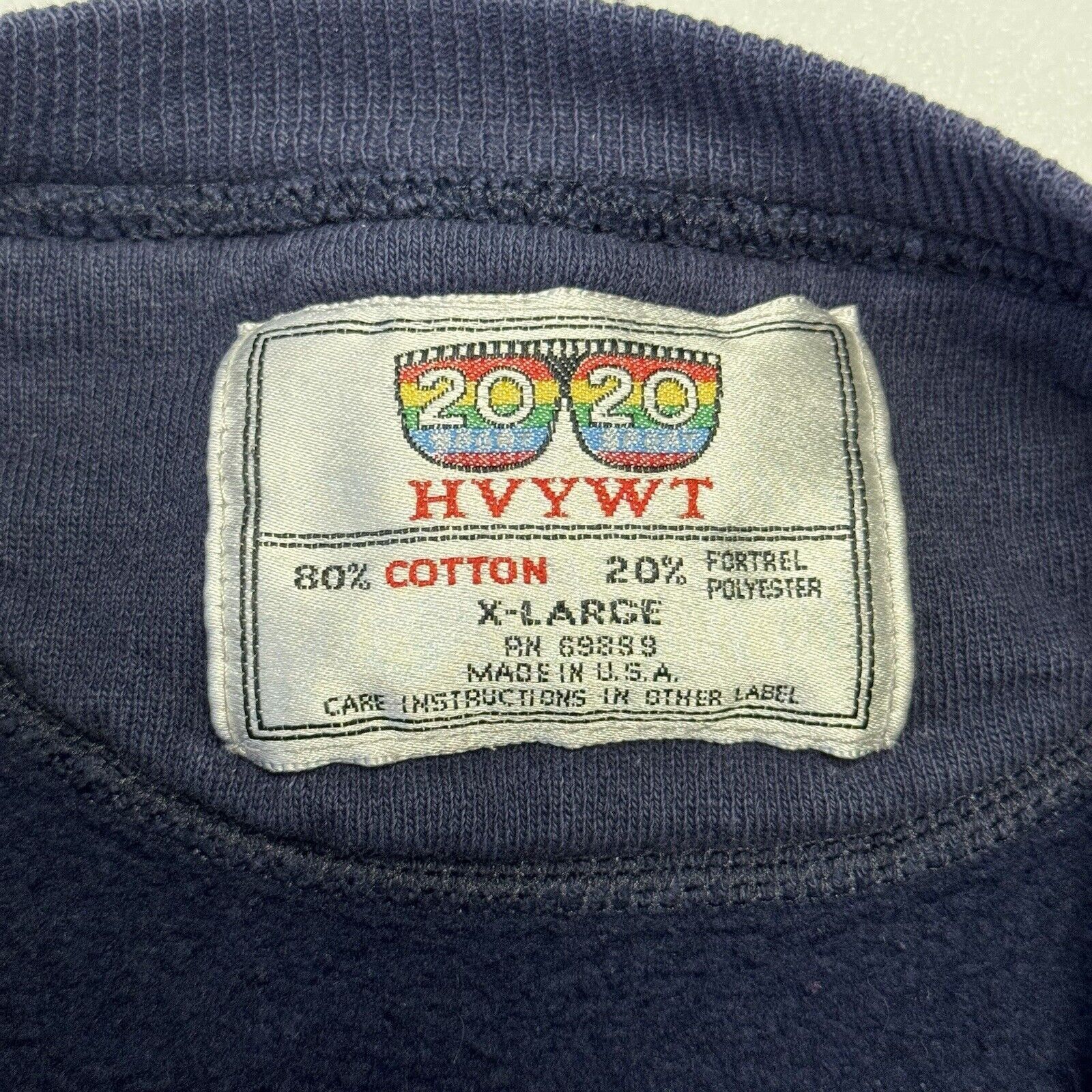 Vintage Vintage Michigan Wolverines Sweatshirt Mens XL Blue Crew Nec Size US XL / EU 56 / 4 - 14 Thumbnail