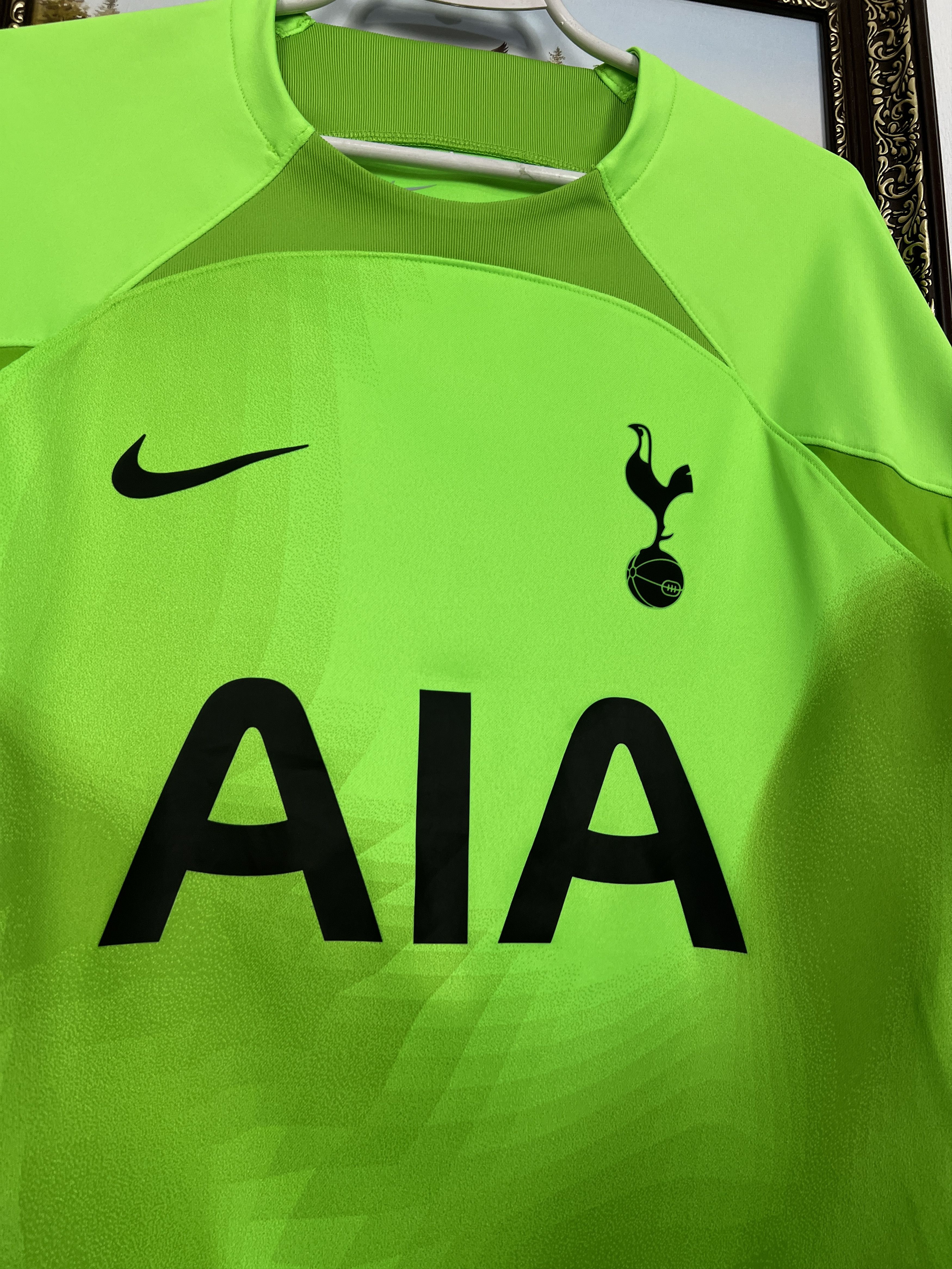 Nike Tottenham Hotspur Goalkeeper Football Shirt Soccer Jersey Size US L / EU 52-54 / 3 - 3 Thumbnail