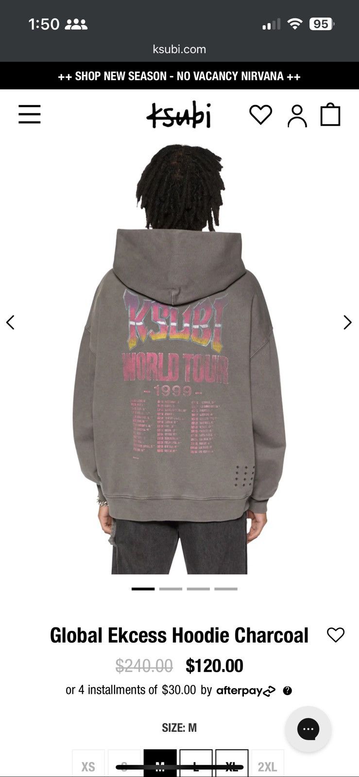 Ksubi ksubi hoodie Size US M / EU 48-50 / 2 - 2 Thumbnail