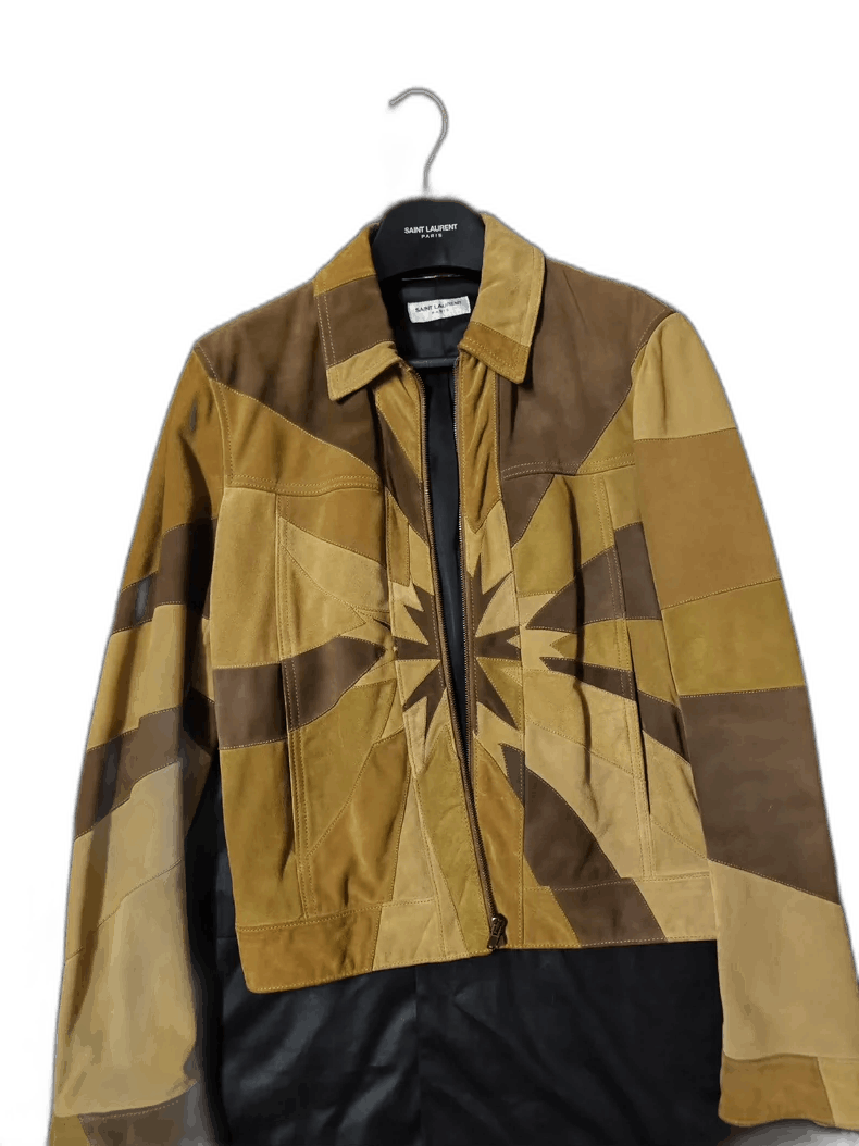 Saint Laurent Paris saint laurent patchwork leather jacket-2507 Size US M / EU 48-50 / 2 - 5 Thumbnail