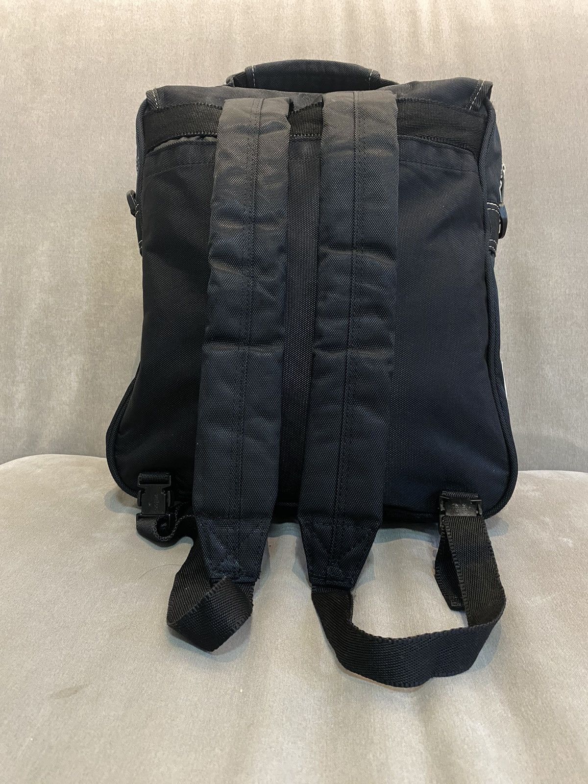 Adidas Vintage Adidas Ace Trefoil Backpack Bag Size ONE SIZE - 2 Thumbnail