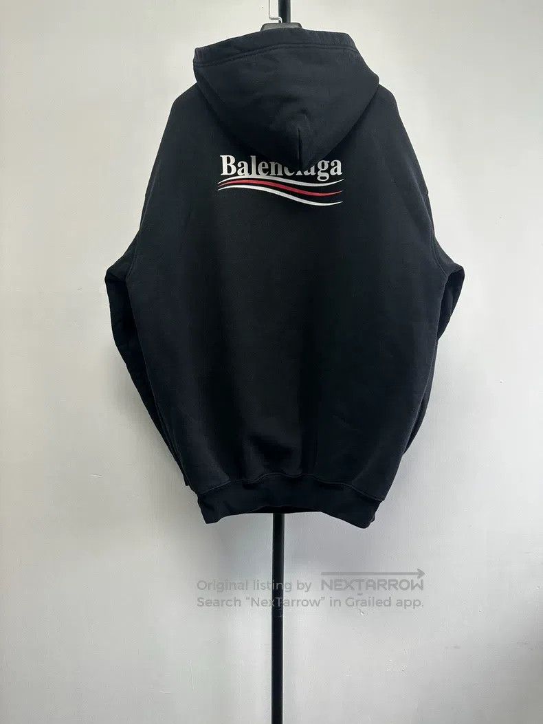 Balenciaga Balenciaga Coca-Cola Wave Print Hooded Casual Sweatshirt Size US S / EU 44-46 / 1 - 2 Thumbnail