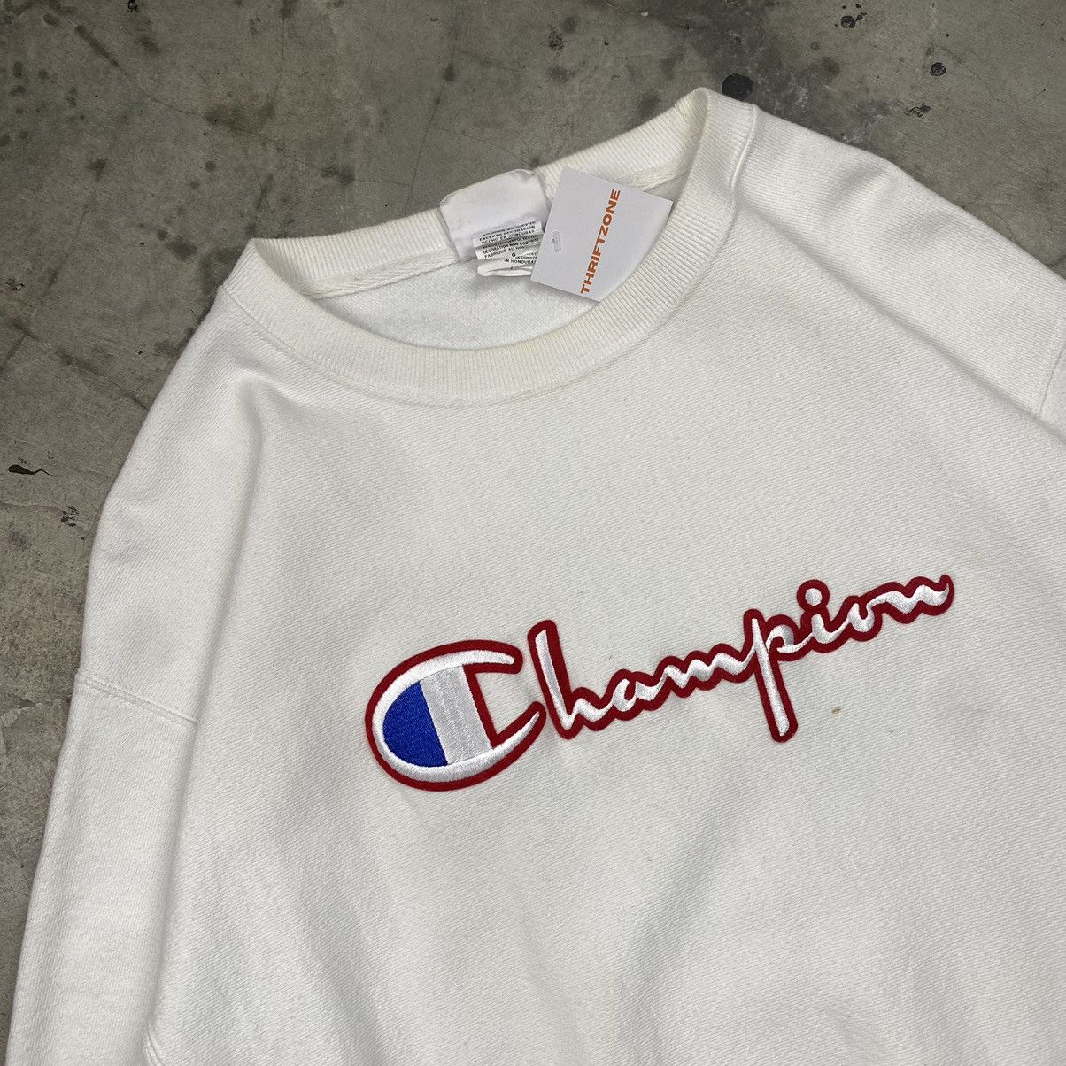 Champion × Vintage Rare y2k Champion Reverse Weave Crewneck Size US XL / EU 56 / 4 - 2 Thumbnail