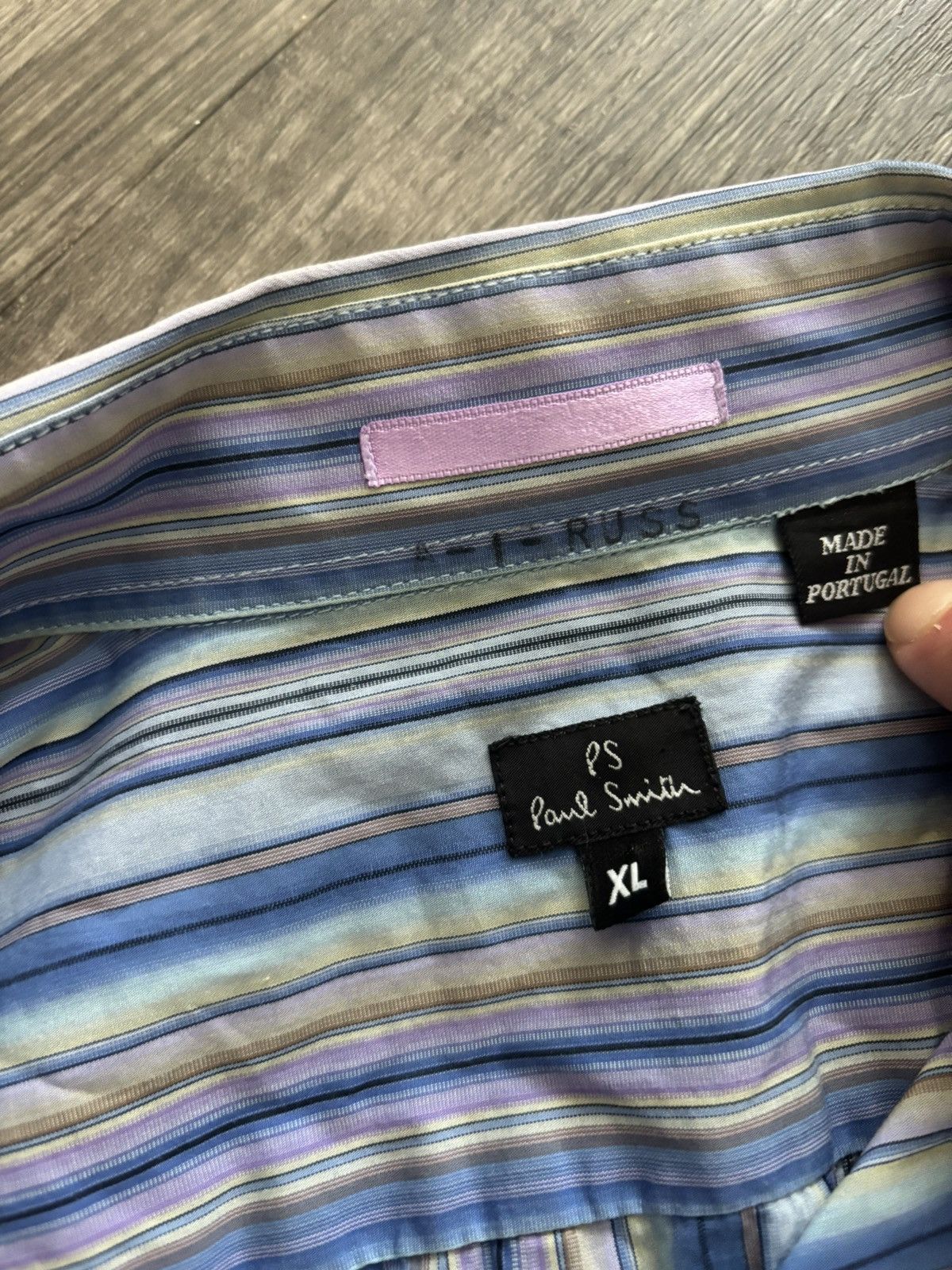 Paul Smith Paul Smith Button Up Shirt Size US XL / EU 56 / 4 - 7 Thumbnail