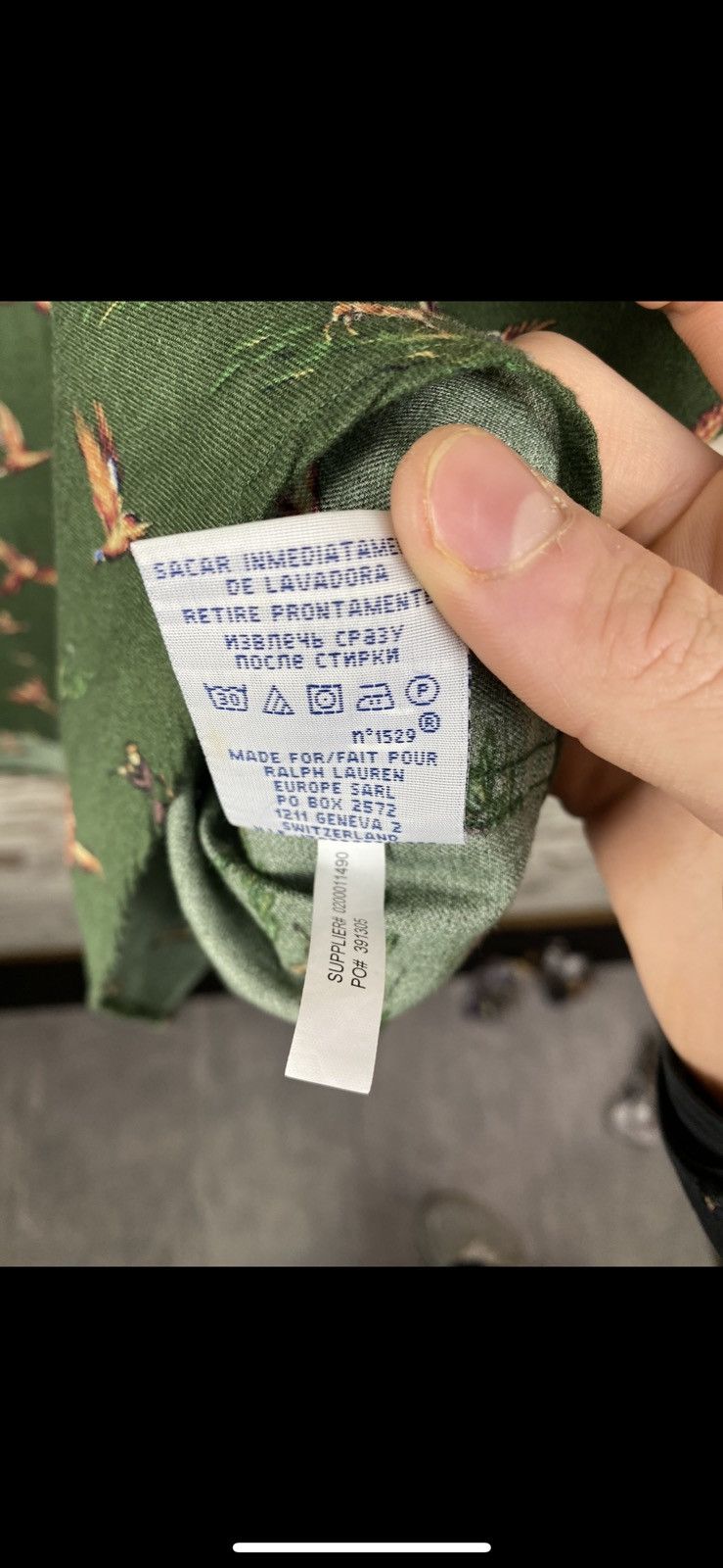 Vintage Mens Vintage Polo Ralph Lauren Monogram Shirt Button Up Size US XXL / EU 58 / 5 - 5 Thumbnail