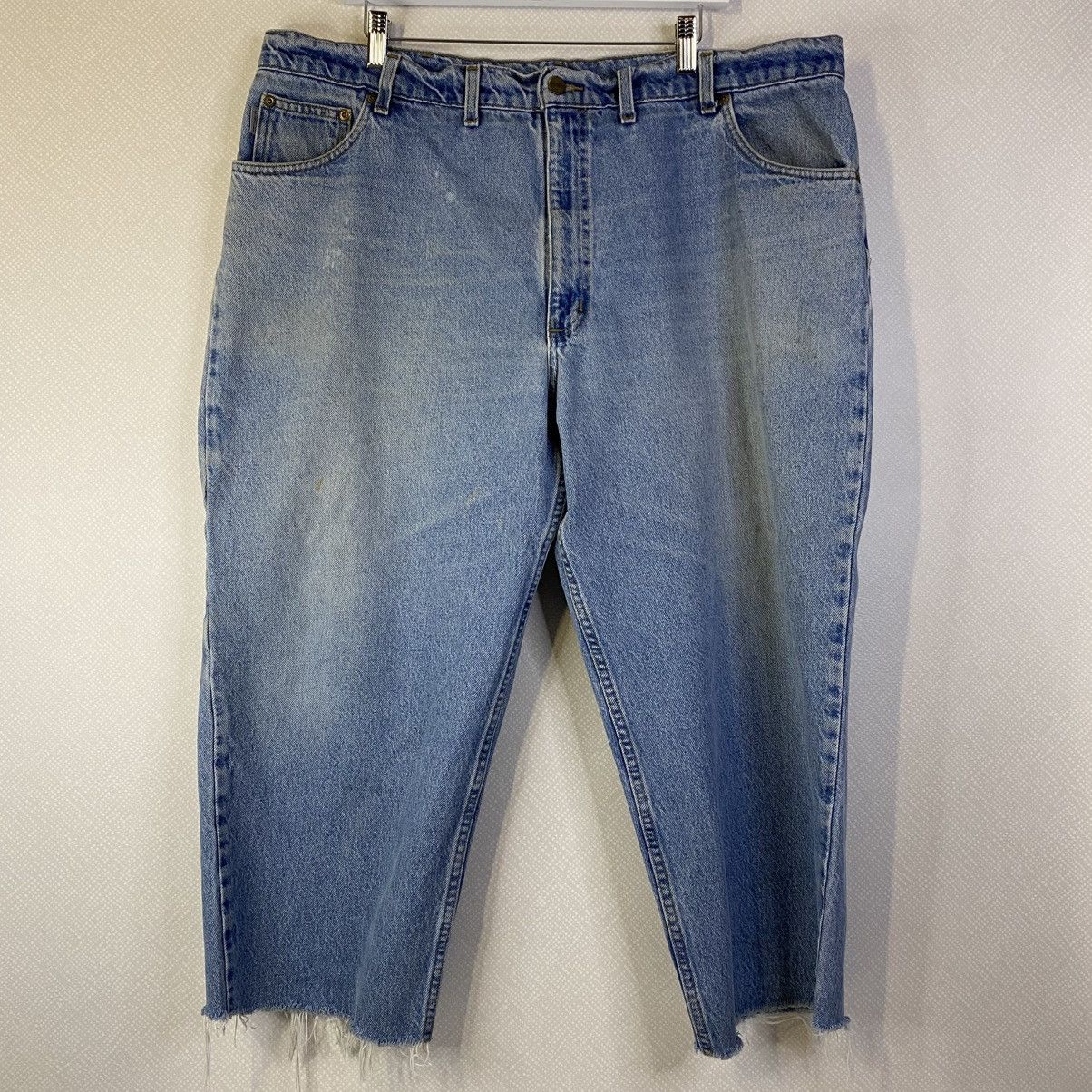Carhartt Carhartt Denim Jeans Mens Light Wash Sz 44 Frayed Hem GUC Size US 44 / EU 60 - 2 Thumbnail