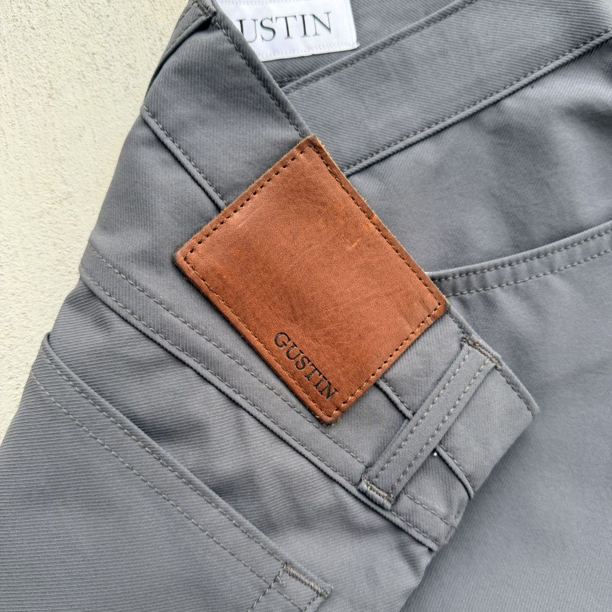 Gustin Gustin Button Fly Pants Mens 30 Grey California Skinny Size US 30 / EU 46 - 4 Thumbnail