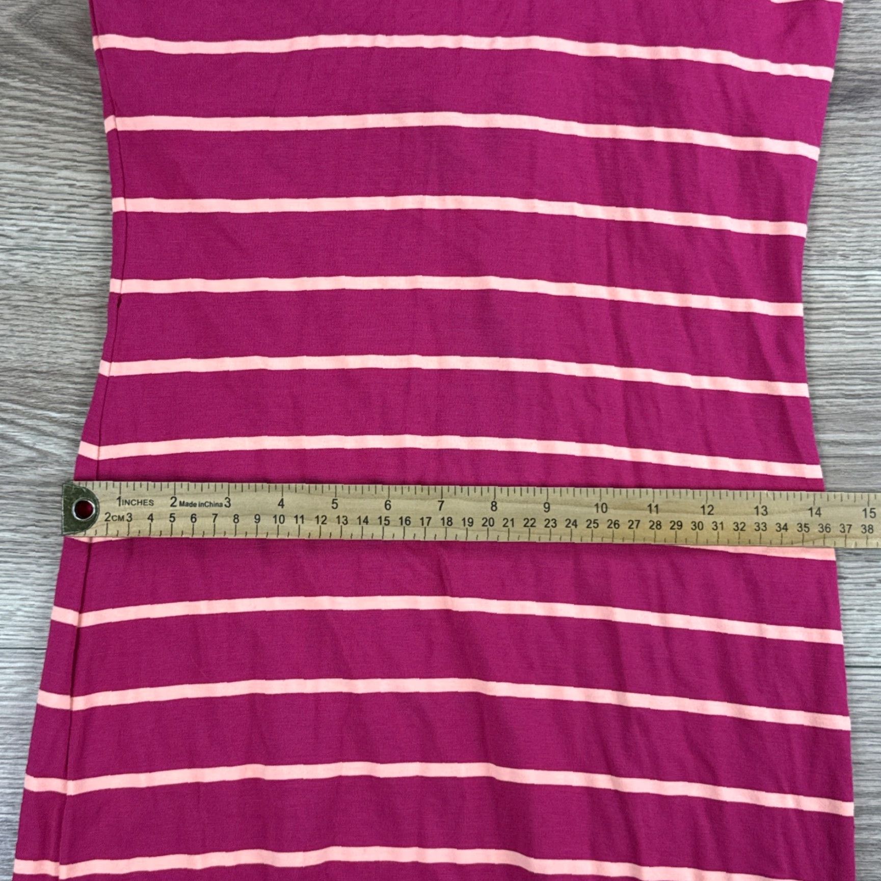 Ted Baker Ted Baker Dress Women Pencil Dress Cross Over Neck Pink Striped Belted NO Belt Size 2 Long Size XS / US 0-2 / IT 36-38 - 6 Thumbnail