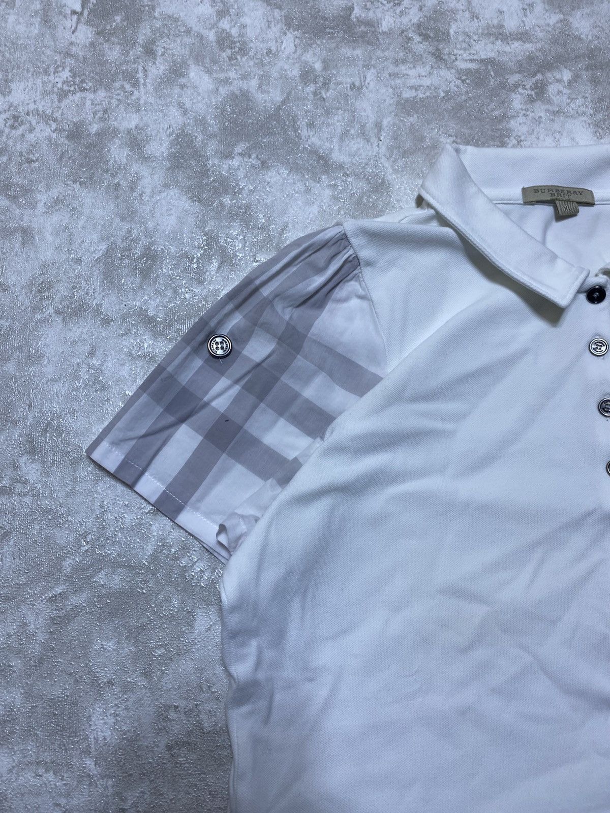 Burberry Crazy Vintage Women’s Polo Burberry Size XL / US 12-14 / IT 48-50 - 3 Thumbnail