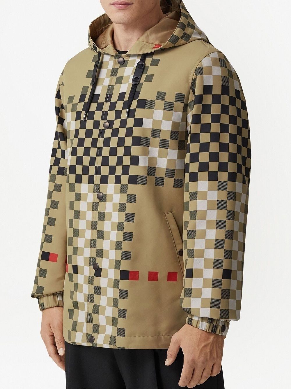 Burberry o1y0426 Hooded Coat in Multicolor Size US M / EU 48-50 / 2 - 2 Thumbnail