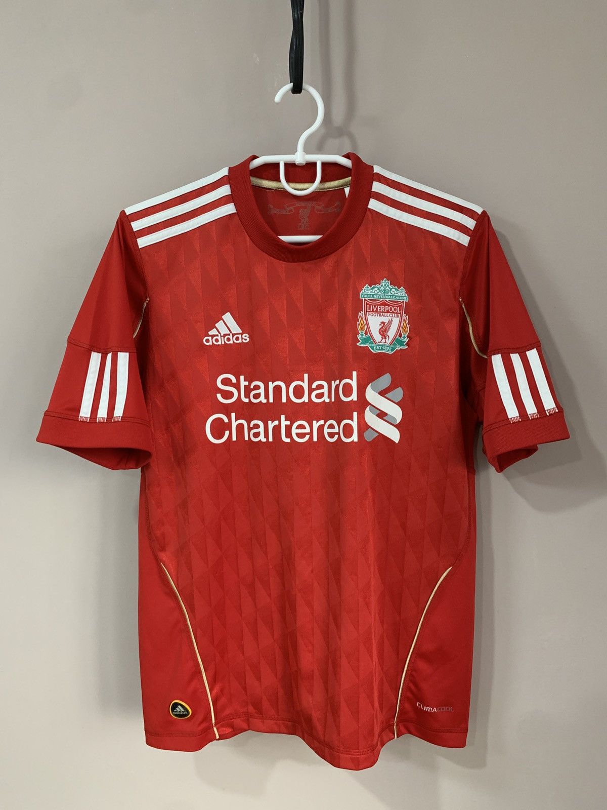 Vintage FC Liverpool 2010 vintage home adidas soccer shirt jersey Size US XS / EU 42 / 0 - 1 Thumbnail