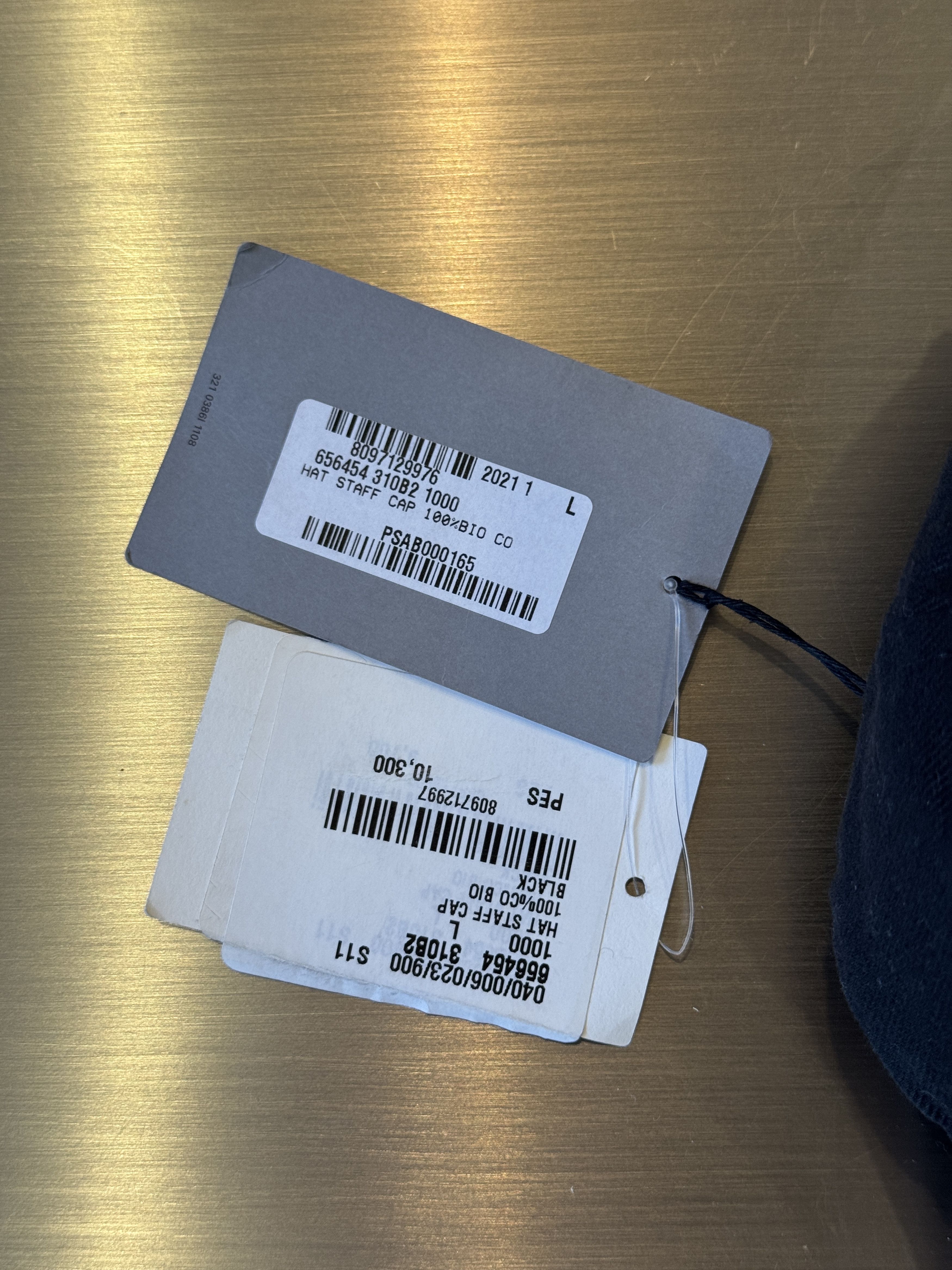 Balenciaga Staff Cap Size ONE SIZE - 2 Thumbnail