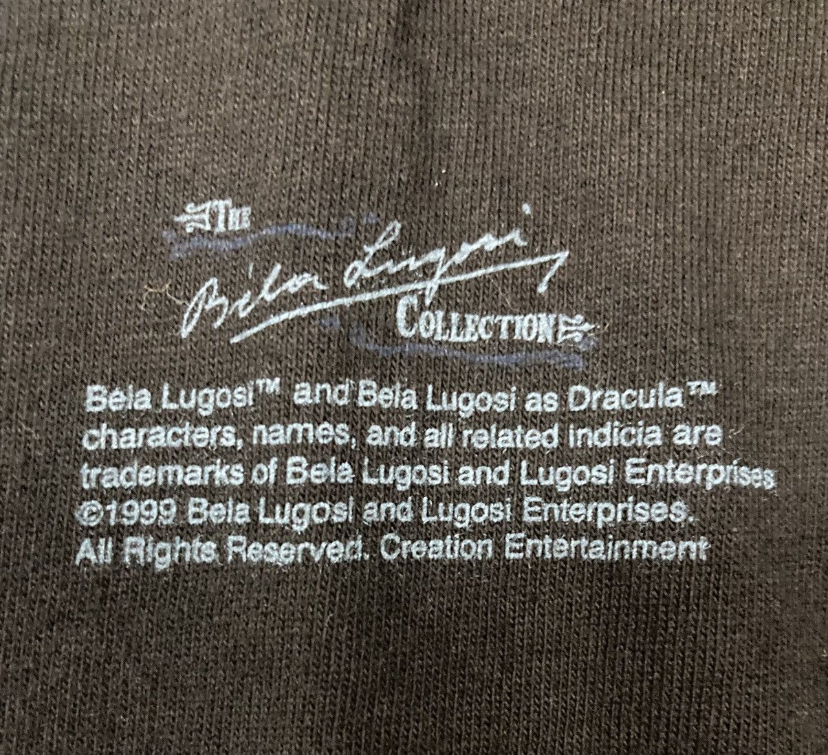 Universal Studios DRACULA BELA LUGOSI SHIRT 1999 VINTAGE 90S HORROR MOVIE GOTH Size US L / EU 52-54 / 3 - 4 Thumbnail