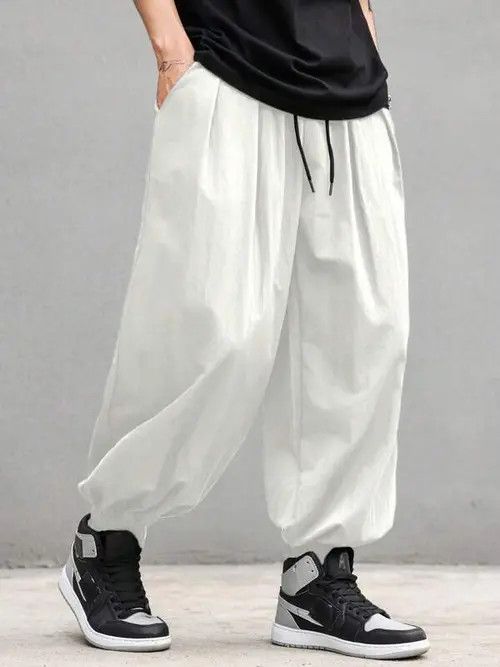 Japanese Brand × Vintage Oversize baggy sweatpants Y2K HipHop Drip Size US 34 / EU 50 - 1 Thumbnail