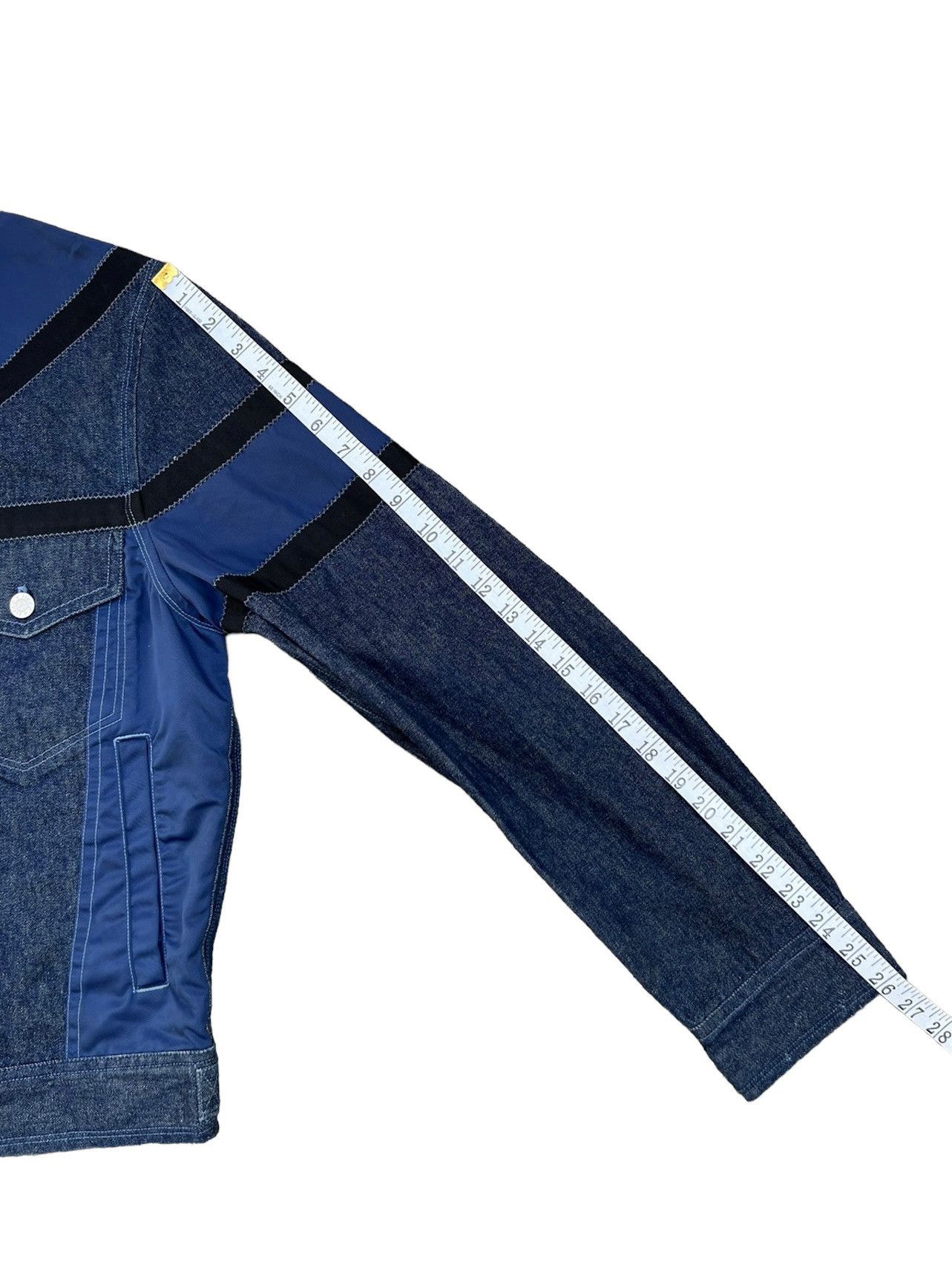 Yoshiyuki Konishi Vintage Yoshiyuki Konishi FICCE Hybrid Denim Trucker Jacket Size US L / EU 52-54 / 3 - 4 Thumbnail