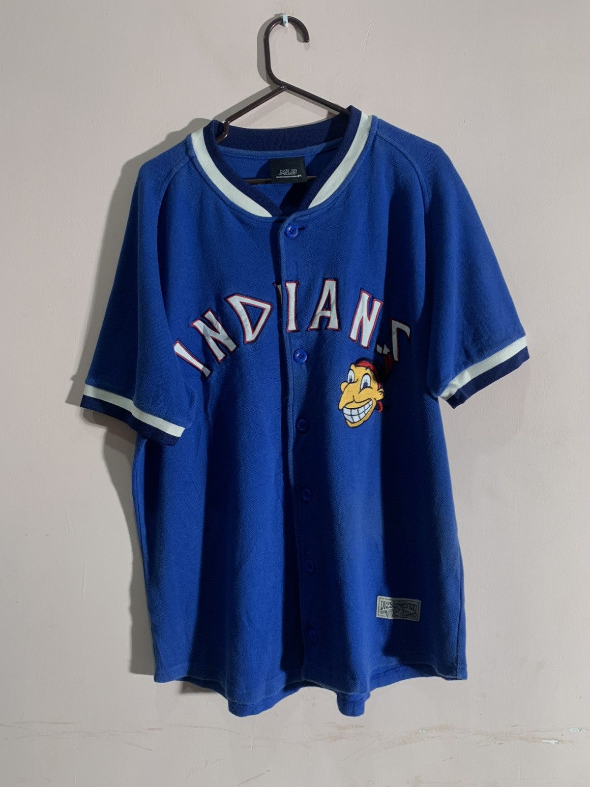 MLB MLB Vintage Cleveland Indians Baseball Jersey Size US XL / EU 56 / 4 - 2 Thumbnail