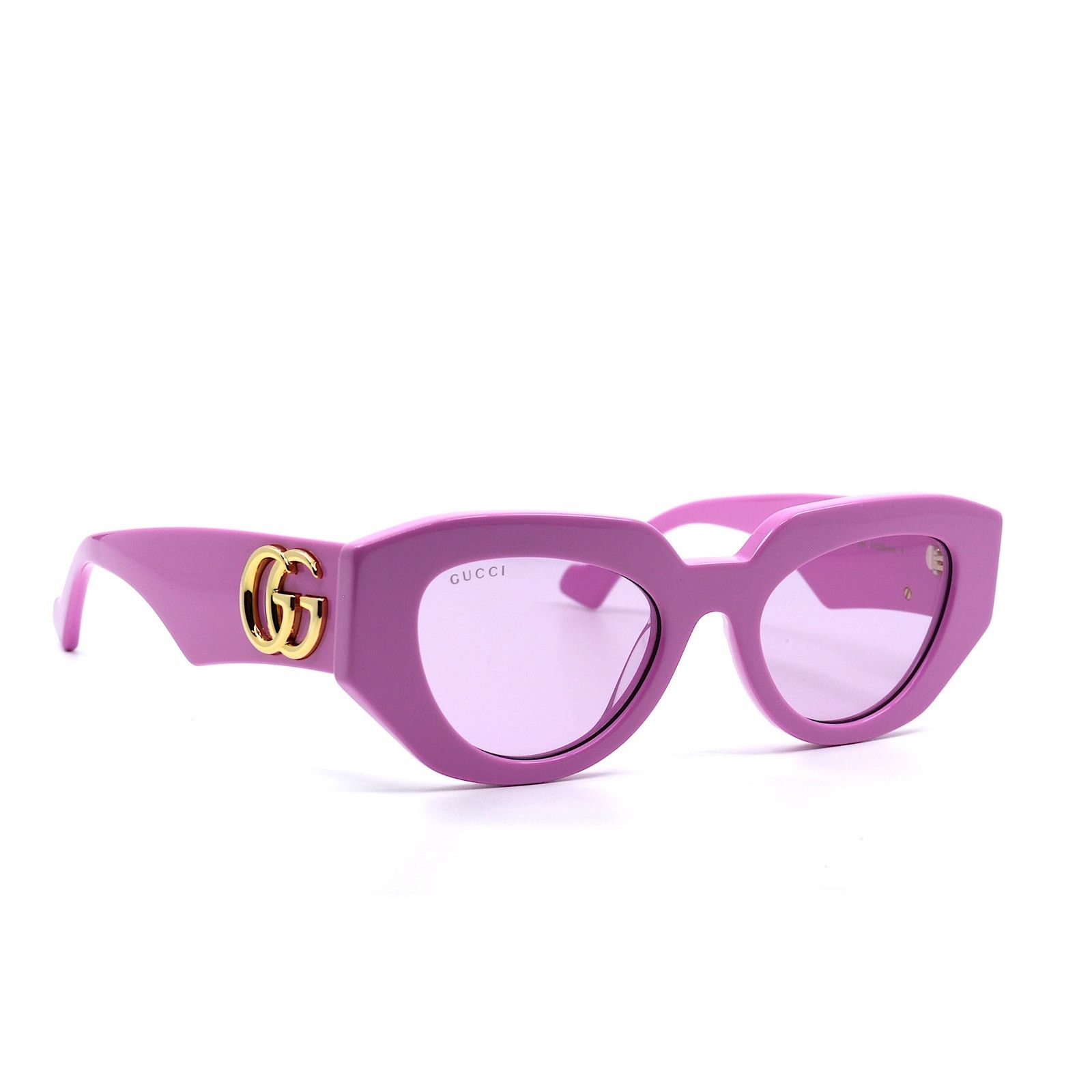 Gucci GUCCI GG1421S 004 PINK LIGHT VIOLET AUTHENTIC SUNGLASSES Size ONE SIZE - 1 Thumbnail