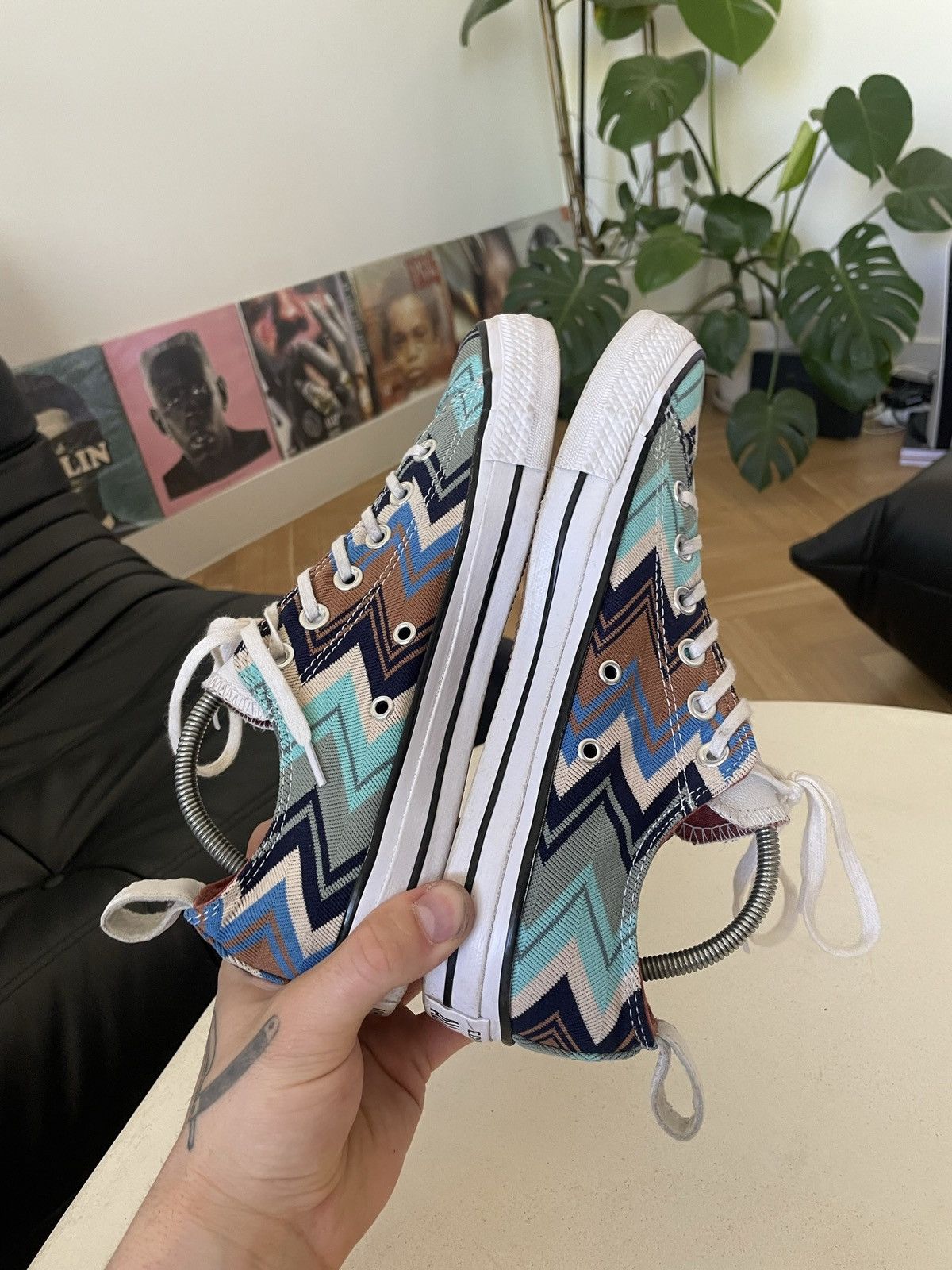Converse × Missoni Converse Chuck Taylor Ct Spec Low Missoni Luxury Rare Hype Size US 7.5 / EU 40-41 - 5 Thumbnail