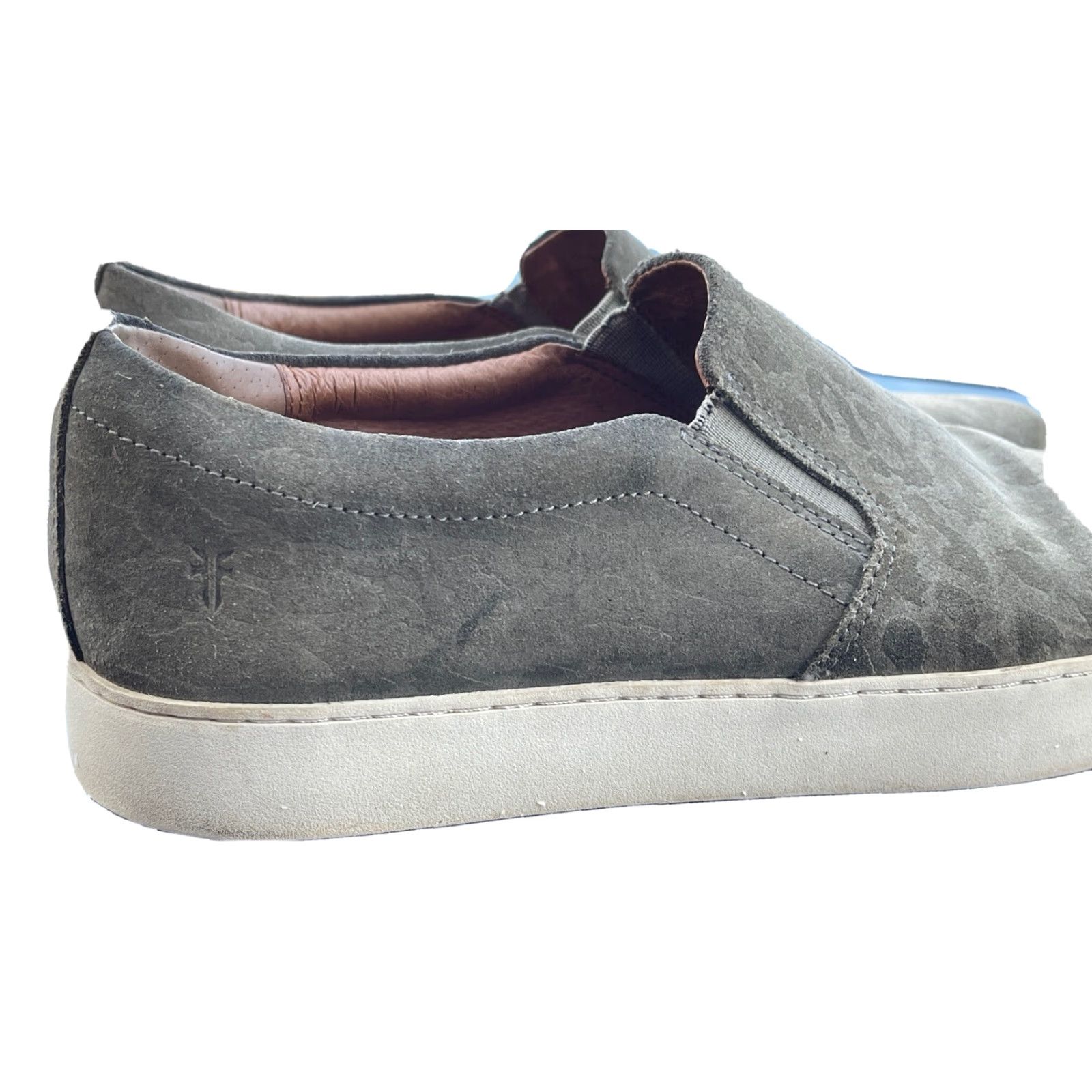 Frye FRYE LENA GREEN FLAT SHOES Slip-On Women Size 11M Leather Lined Size US 11 / IT 41 - 4 Thumbnail