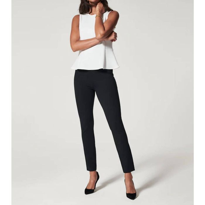 Spanx Perfect Pant Ankle Backseam Skinny In Classic Black Grailed