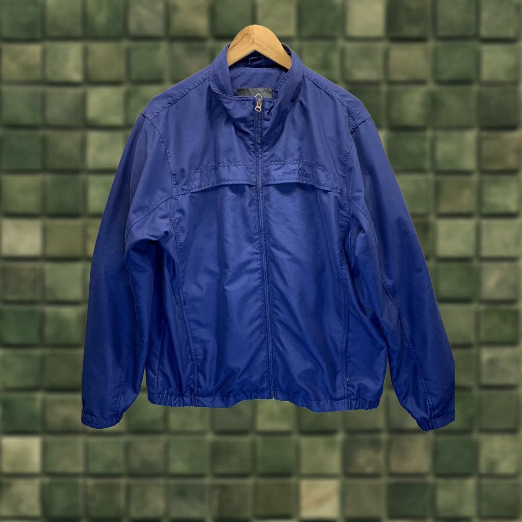 Eddie Bauer VINTAGE Eddie Bauer Windbreaker Jacket/Coat Men’s Lightweight Blue L Regular Zip Emblem Logo Embroidered Storm Outdoor 90s? Size US L / EU 52-54 / 3 - 1 Thumbnail
