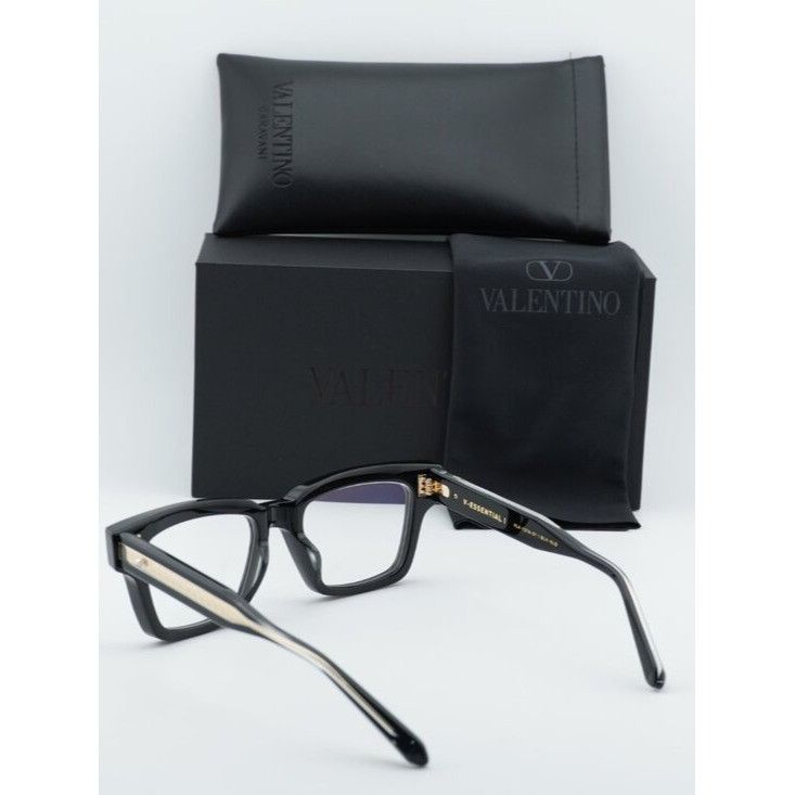 Valentino Valentino V-ESSENTIAL I VLX-121A Eyeglasses Black 51mm Size ONE SIZE - 11 Thumbnail