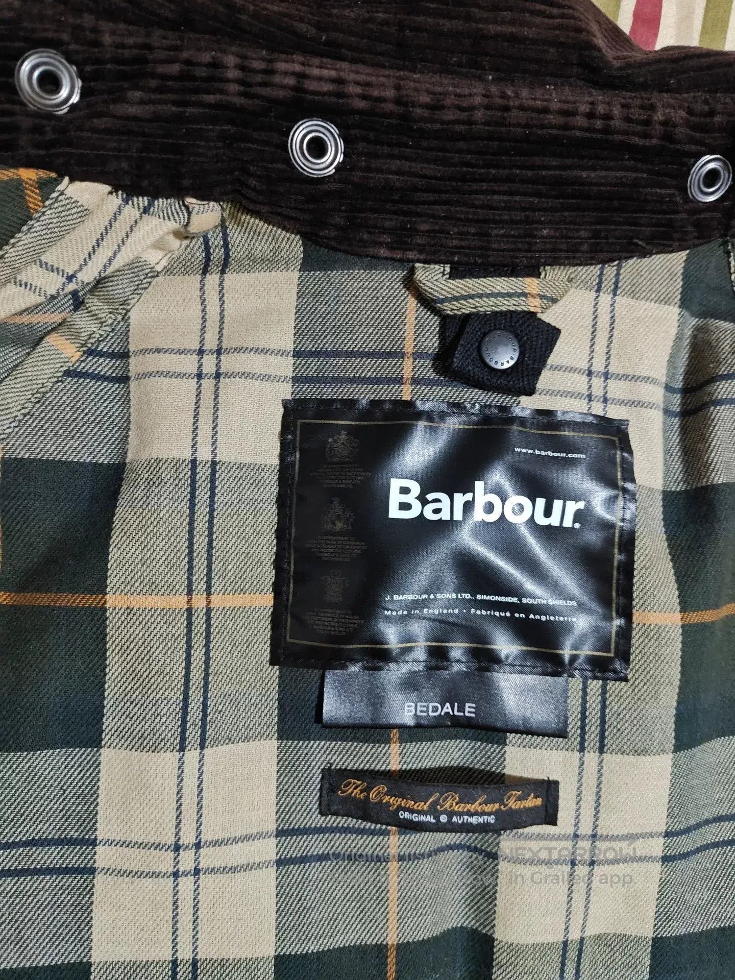 Barbour Barbour Bedale Waxed Jacket. Size US M / EU 48-50 / 2 - 4 Thumbnail
