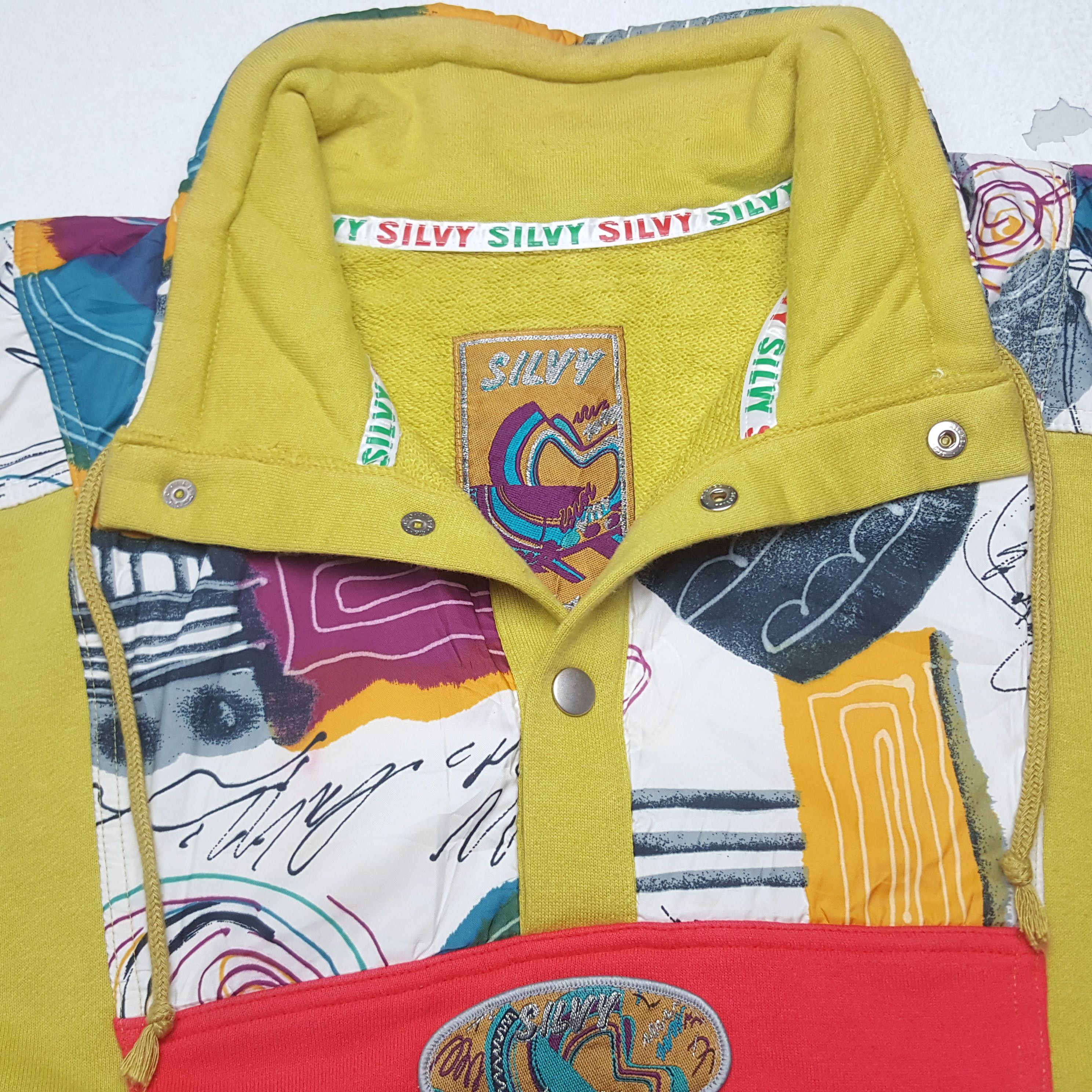 Japanese Brand × Vintage Vintage Silvy Free Art Japanese Sweatshirt Size US L / EU 52-54 / 3 - 4 Thumbnail