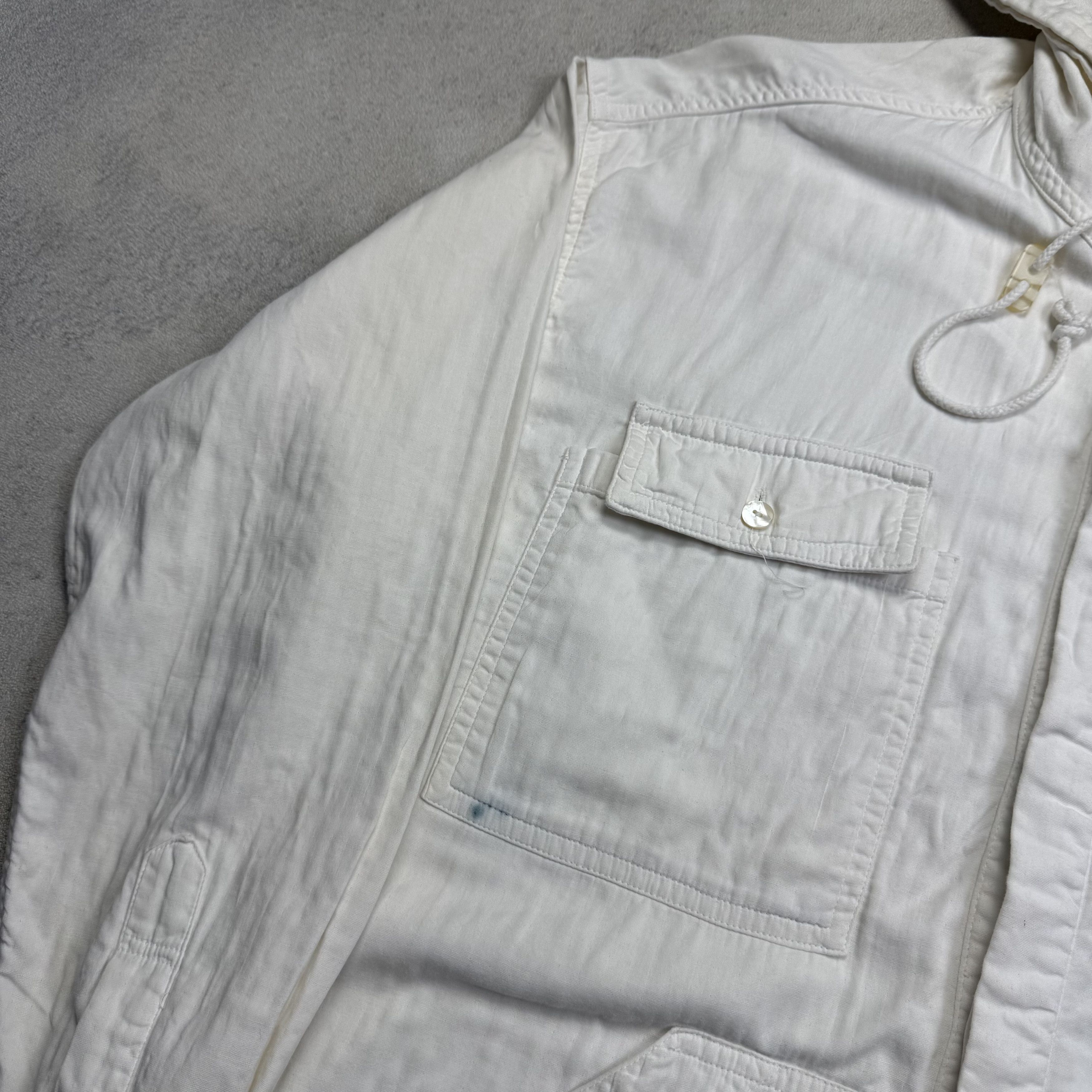 Marithe + Francois Girbaud Vintage Marithe Francois Girbaud Hooded Shirt Outer Size US M / EU 48-50 / 2 - 6 Thumbnail