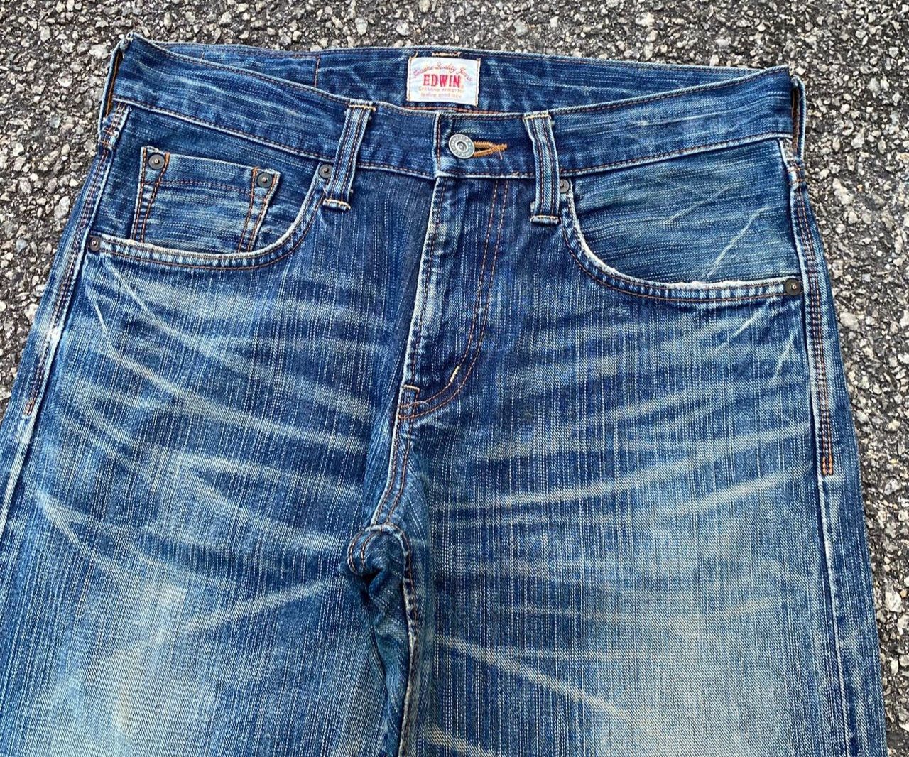 Edwin Vintage Edwin Exclusive Vintage Distressed Denim Size US 32 / EU 48 - 8 Thumbnail