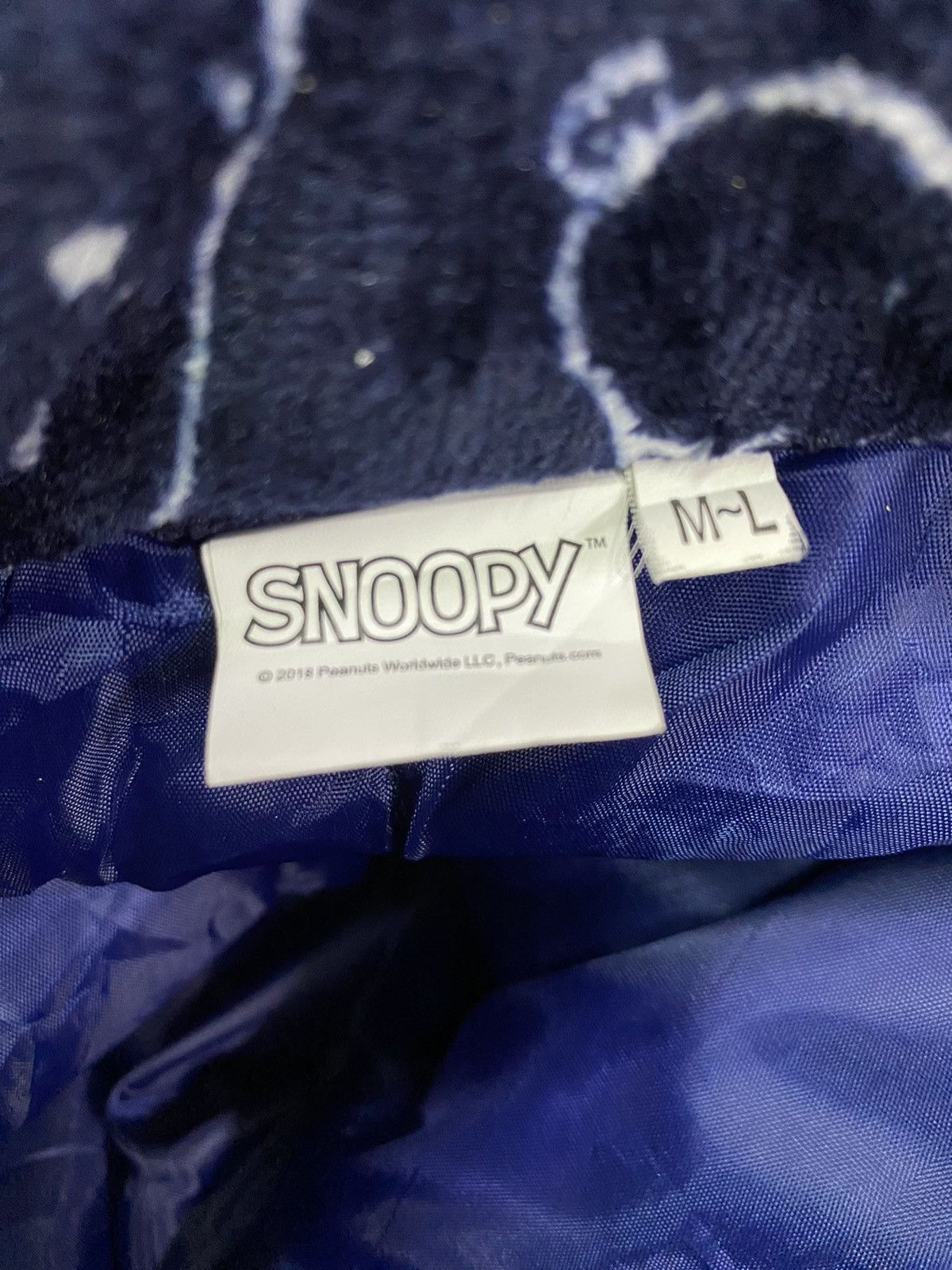 Komono Vtg Snoopy Velvet Kimono (M-L) Size US L / EU 52-54 / 3 - 7 Thumbnail