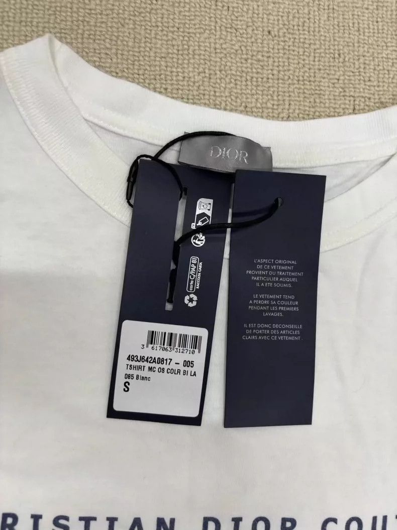 Dior Dior Logo Short Sleeve TShirt for Men-2506 Size US S / EU 44-46 / 1 - 4 Thumbnail