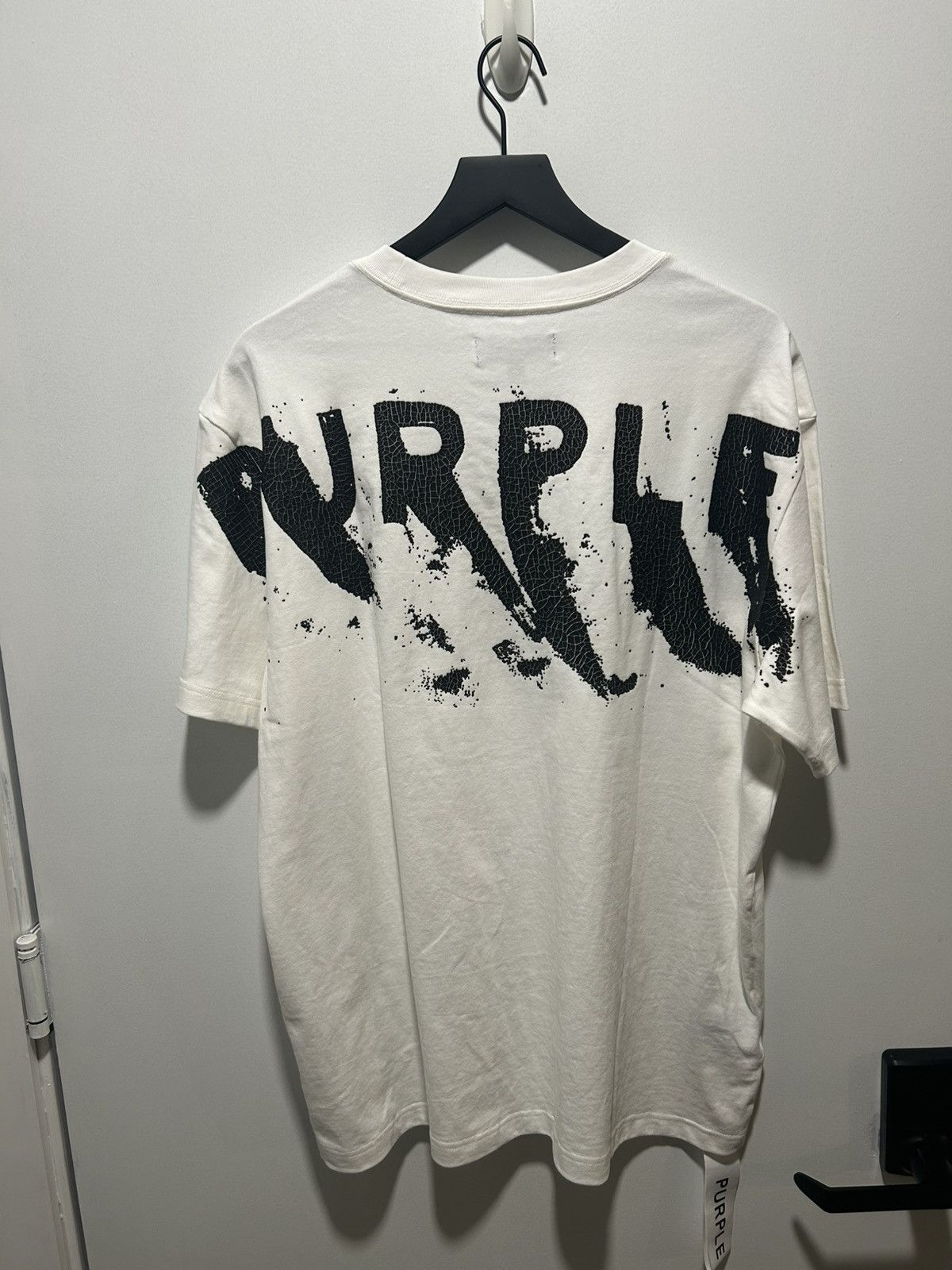 Purple Brand Purple Brand Painted Wordmark Tee Size US L / EU 52-54 / 3 - 2 Thumbnail