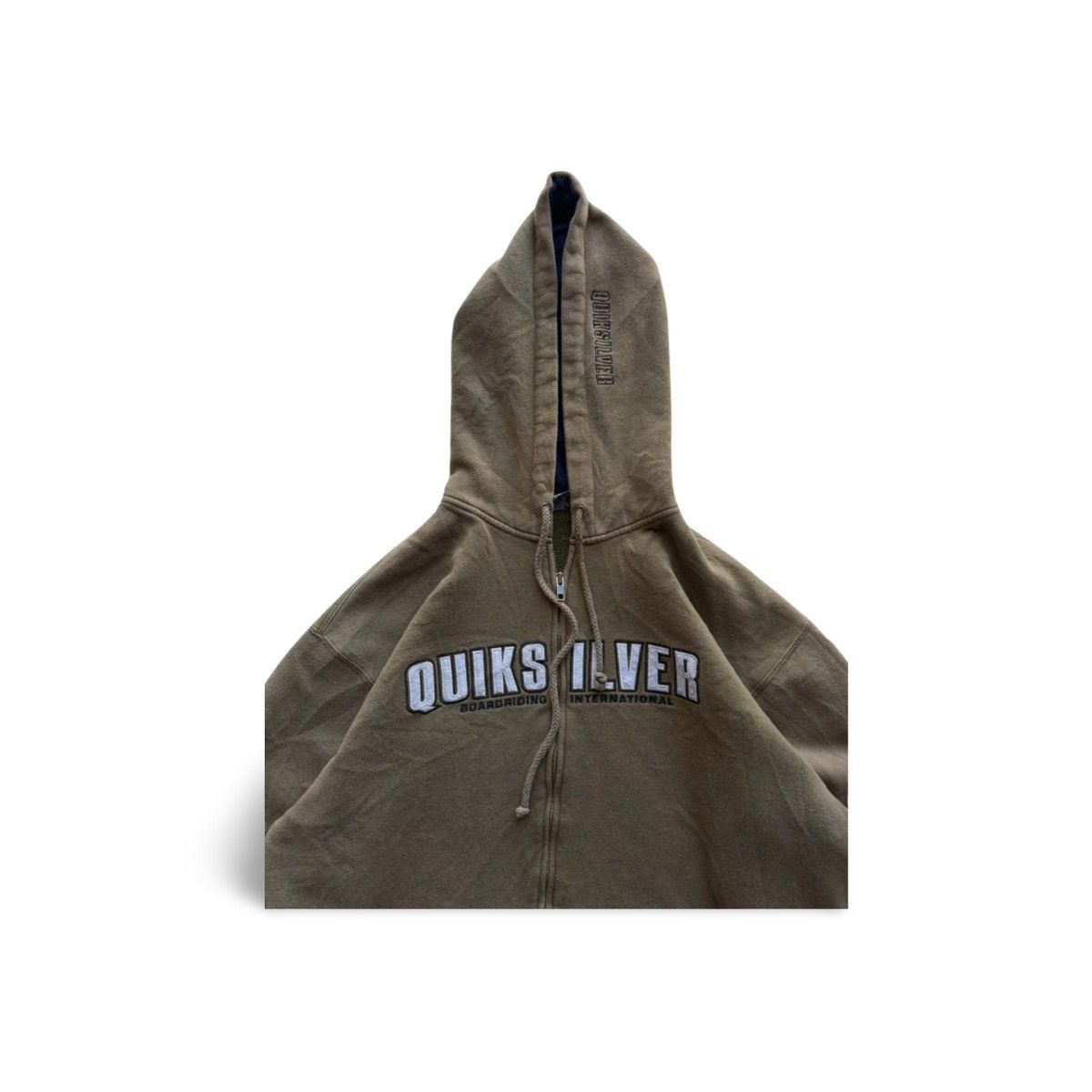 Quiksilver Y2K Quiksilver Crazy Surf Skate Zip Up Hoodie Size US M / EU 48-50 / 2 - 3 Thumbnail
