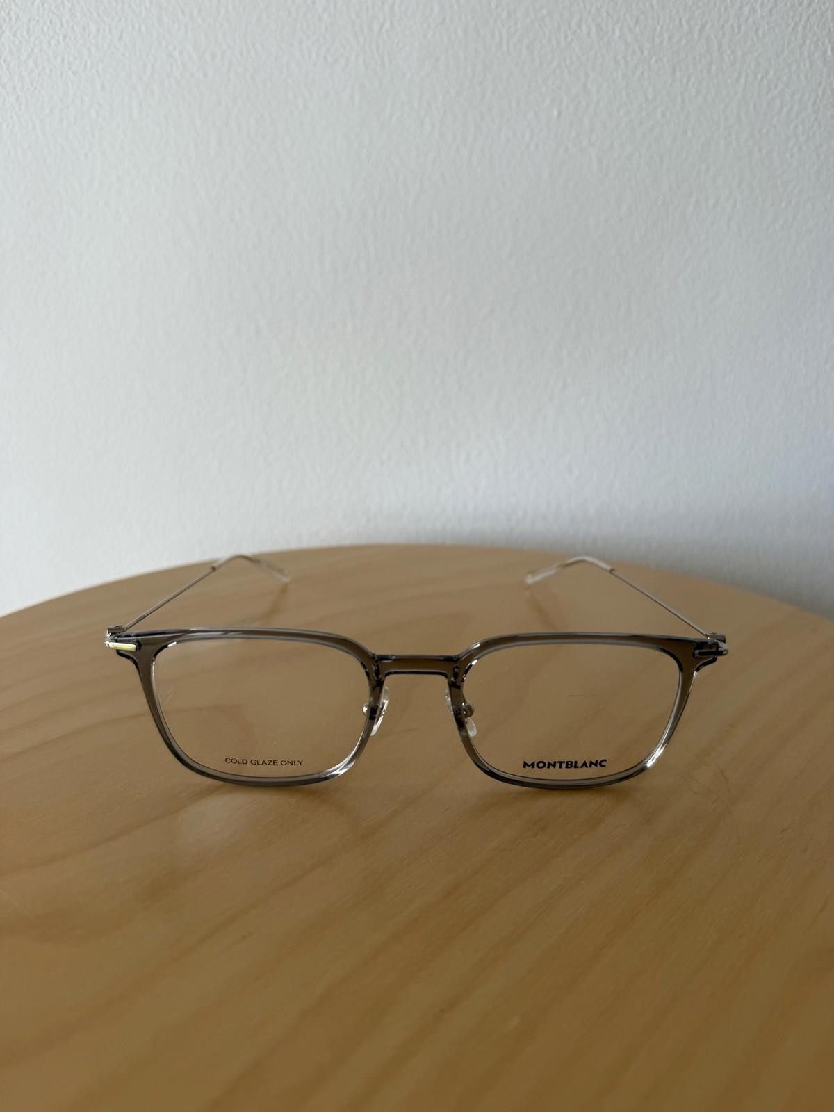 Montblanc New montblanc optical glasses frames eyeglasses MB0100O 002 Size ONE SIZE - 2 Thumbnail