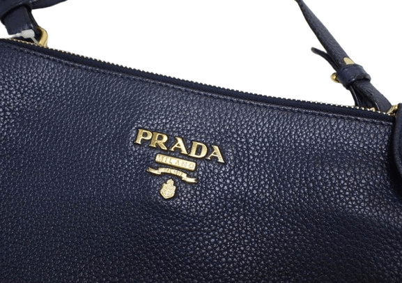 Prada Prada Double Zip Baltico Vitello Phenix Leather Crossbody Size ONE SIZE - 10 Thumbnail