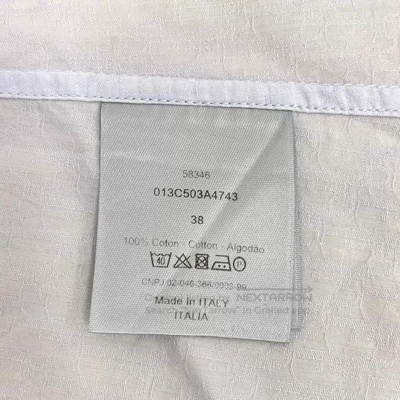 Dior Dior Size 38 Light blue logo dark pattern jacquart full pri Size US XXS / EU 40 - 7 Thumbnail