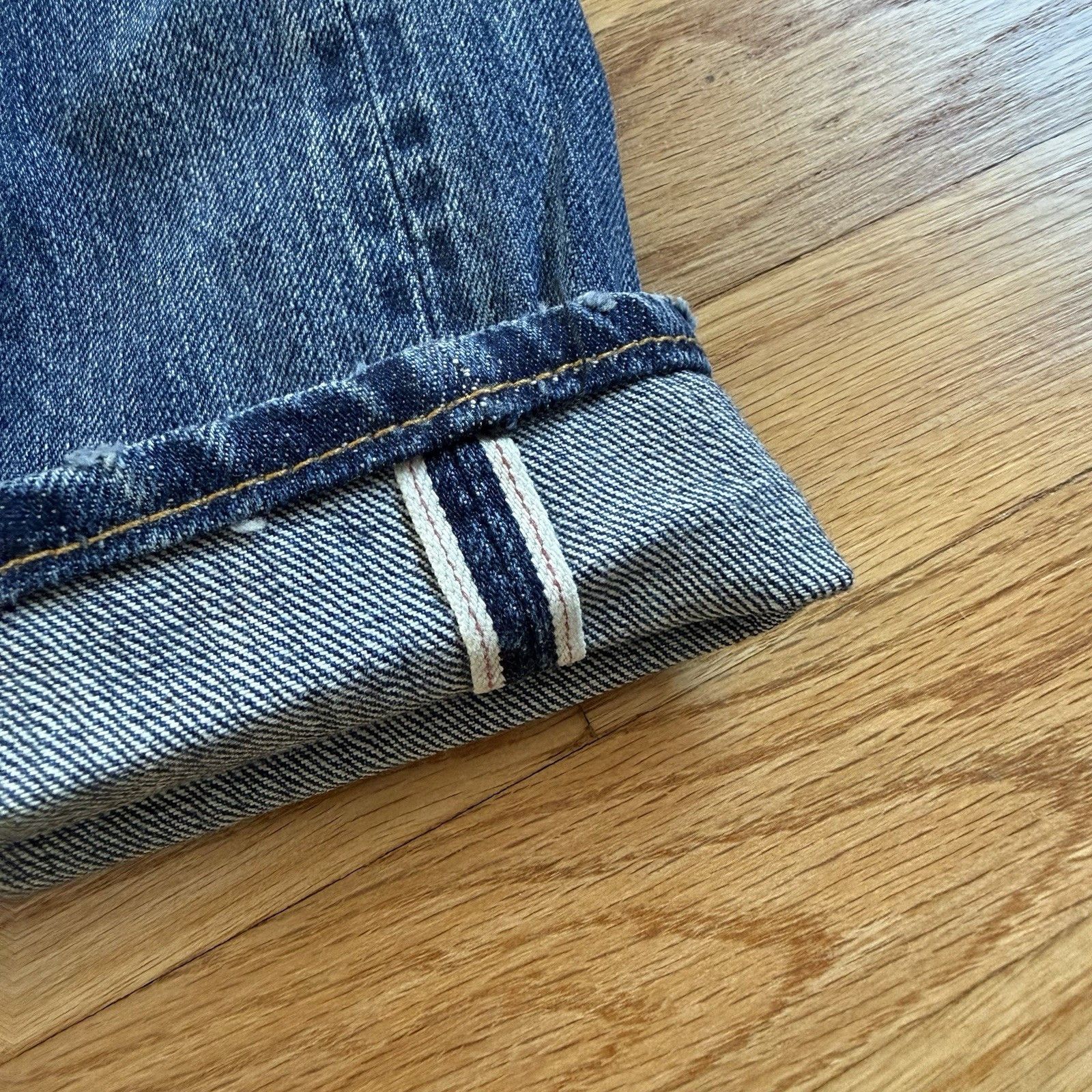 Levi's Vintage Clothing Levi's Vintage Clothing LVC 505 1967 Repaired Selvedge Denim Size US 32 / EU 48 - 13 Thumbnail
