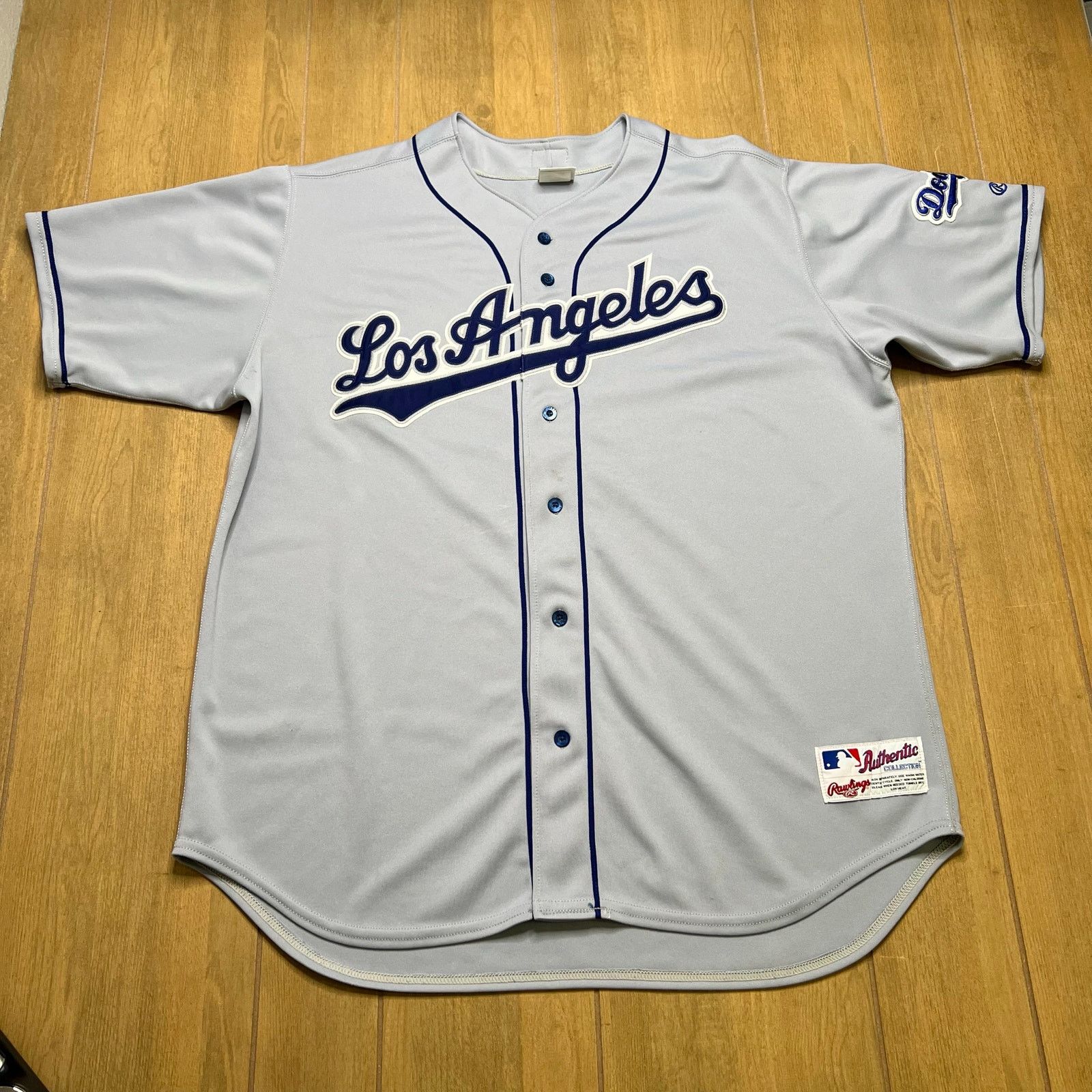 Vintage LA Dodgers Rawlings Authentic Collection Jersey Gray 52 MLB Size US XL / EU 56 / 4 - 1 Thumbnail