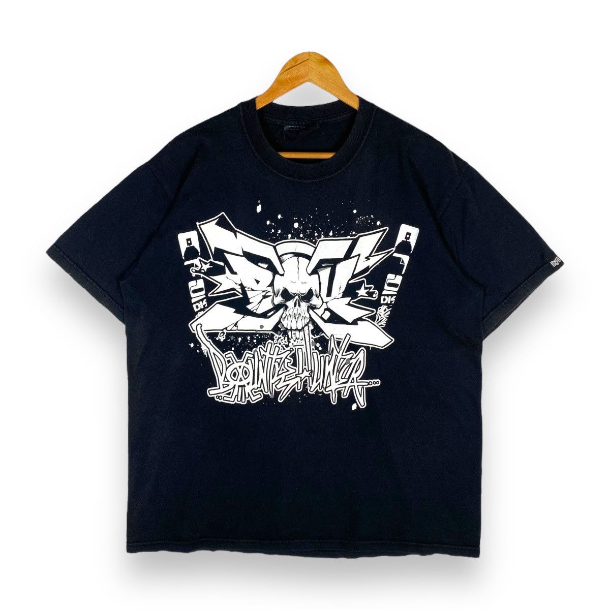Bounty Hunter Vintage 90's BOUNTY HUNTER Mighty Ducks Stash Graffiti Tee Size US XL / EU 56 / 4 - 1 Thumbnail
