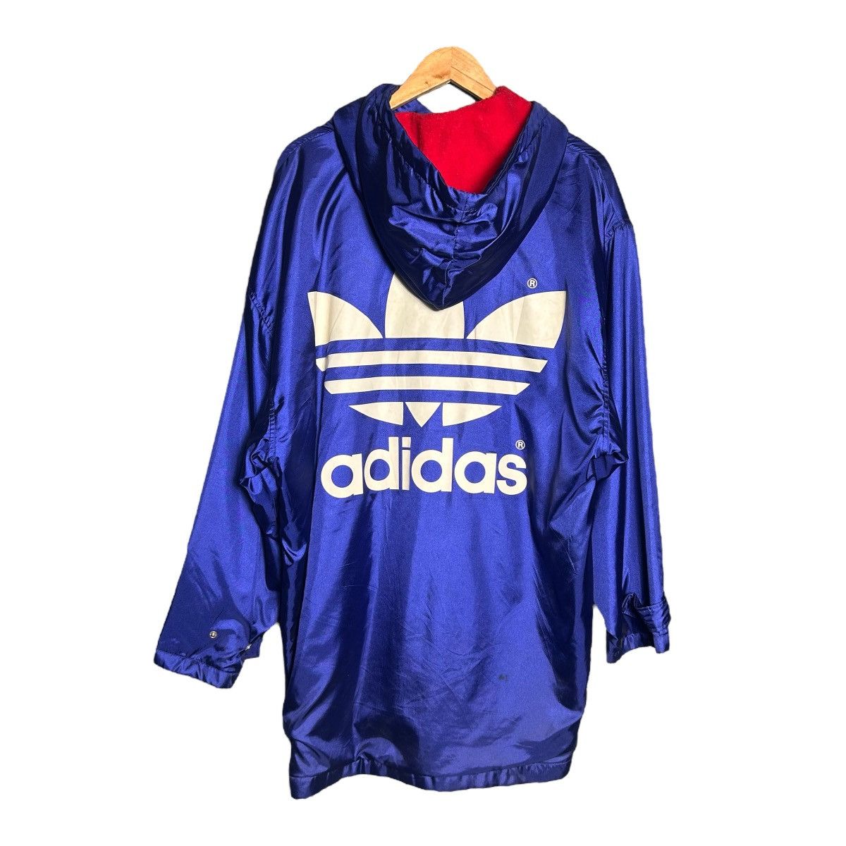 Adidas Vintage 90s Adidas Big Logo Jacke/Coat Size US XL / EU 56 / 4 - 1 Thumbnail
