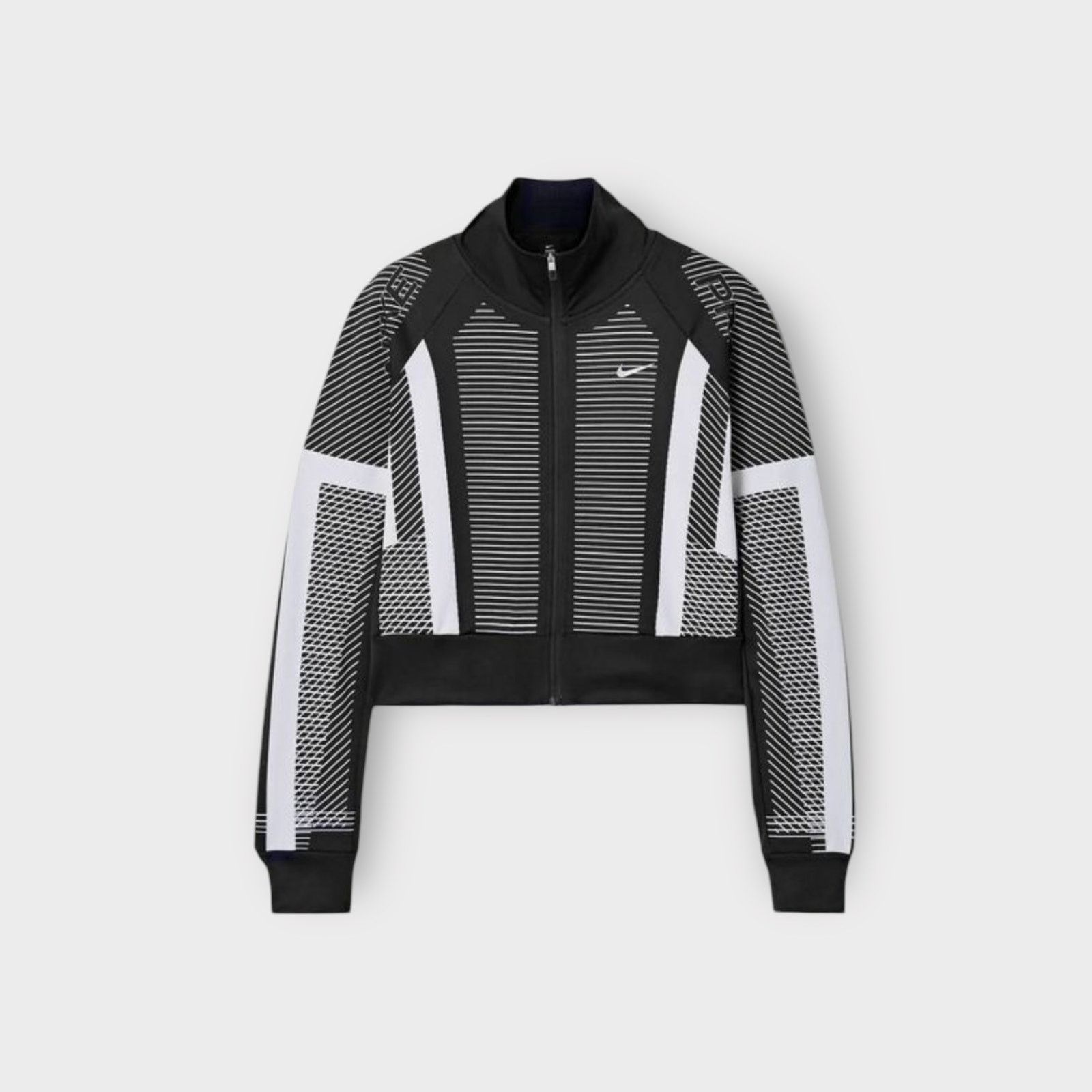 Nike Nike Pro Cropped Dri-FIT Track Jacket – Black | Size L Size L / US 10 / IT 46 - 2 Thumbnail