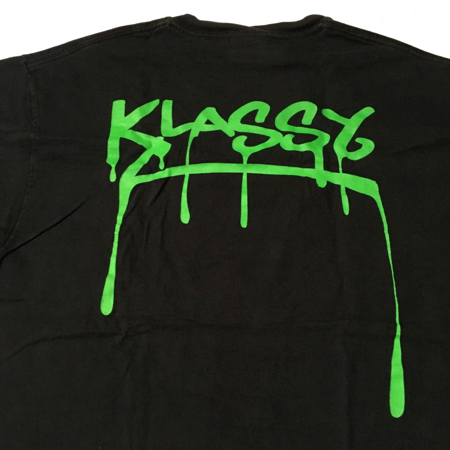 Vintage klassy Shirt Mens L Black hustlin green graphic Sassy Tee occult Size US L / EU 52-54 / 3 - 3 Thumbnail