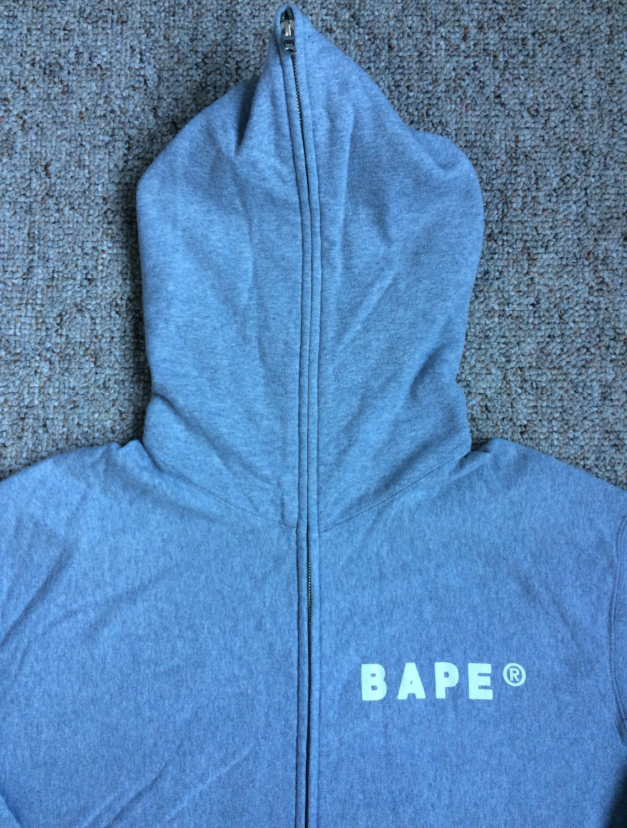 Bape OG Bape "Ape is Bathing" Full Zip Hoodie size XL Size US XL / EU 56 / 4 - 6 Thumbnail