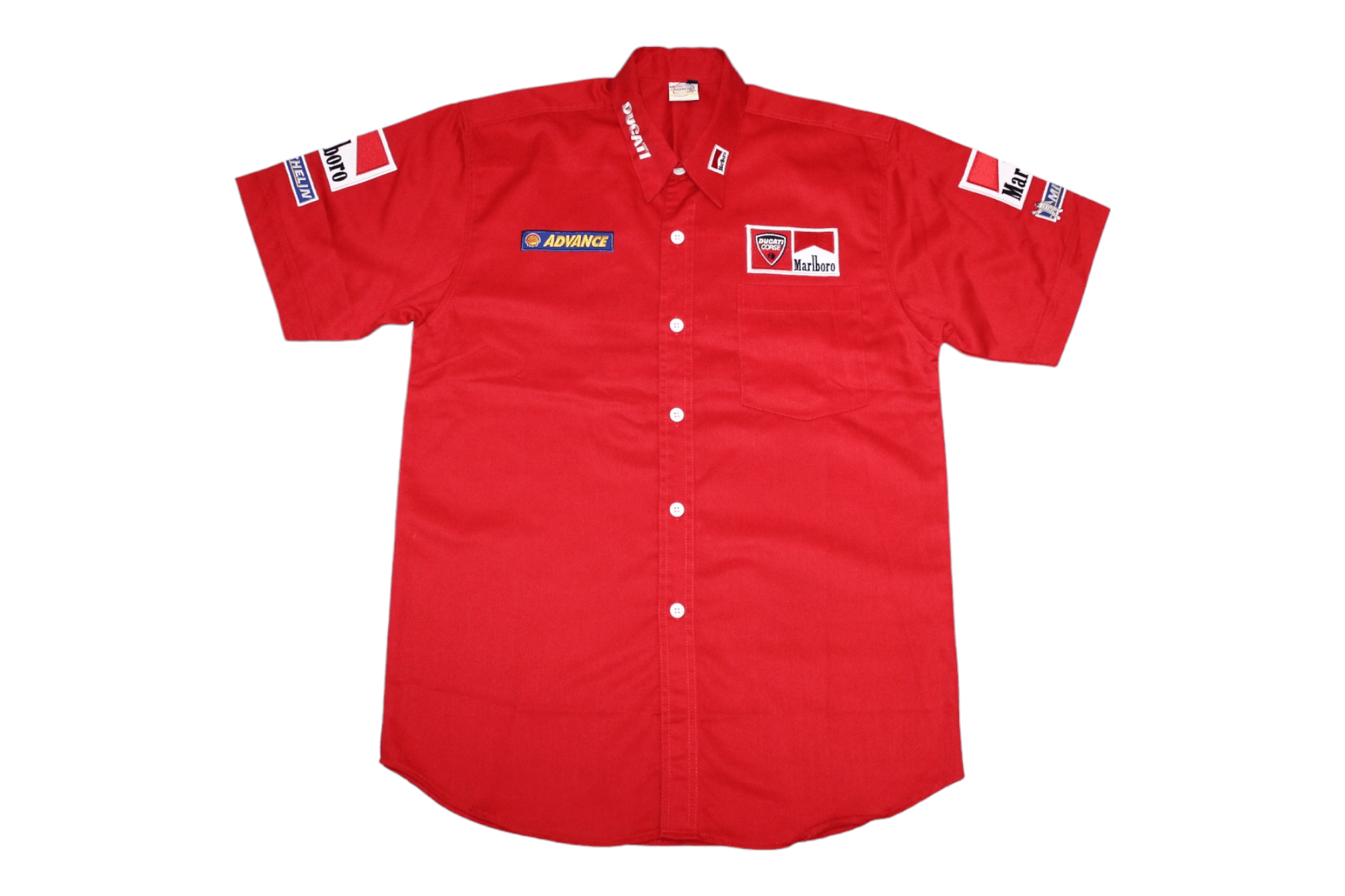 Ducati 💥VTG💥 Marlboro Ducati Corse MotoGP Racing Work Shirt Size US L / EU 52-54 / 3 - 15 Thumbnail