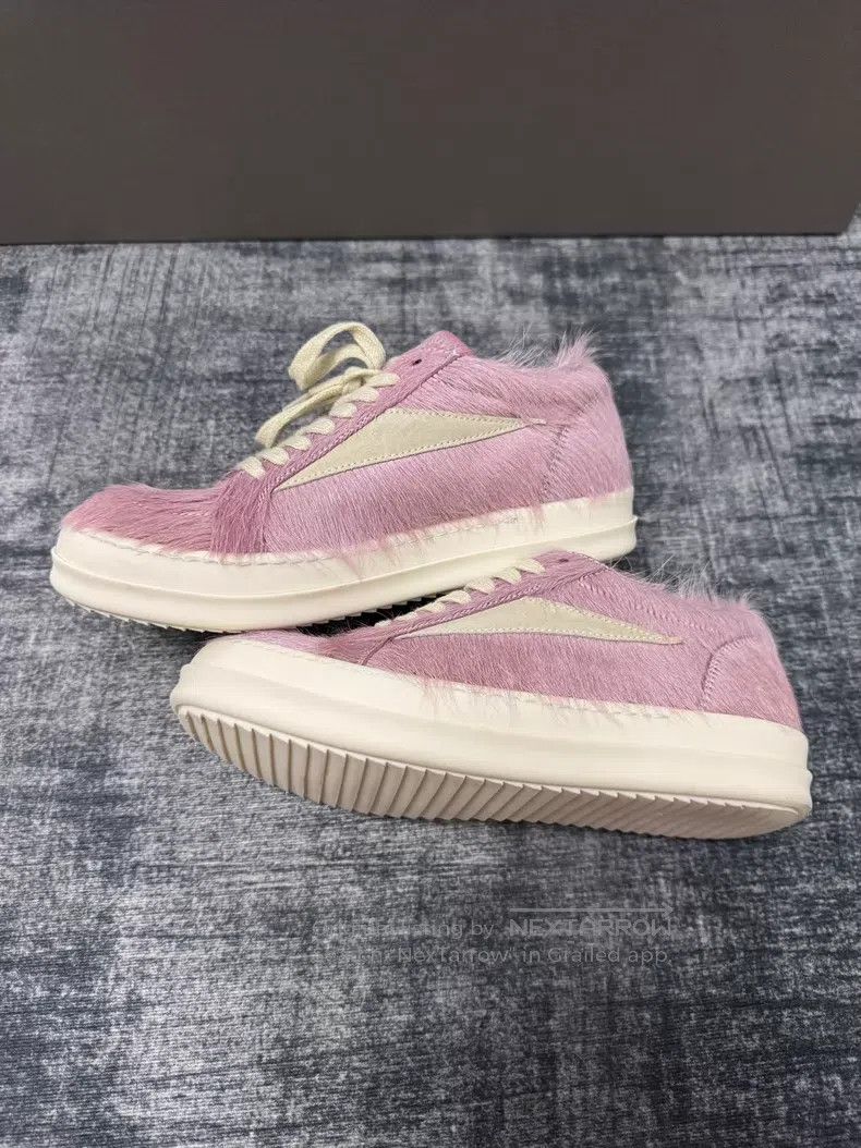 Rick Owens Rick Owens Main Line Pink Horsehair Size US 8 / IT 38 - 4 Thumbnail