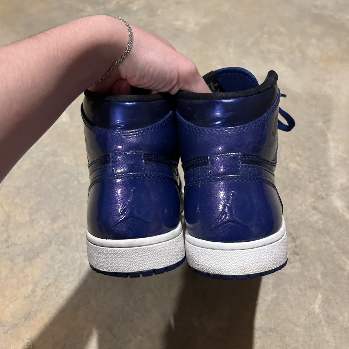 Jordan Brand Air Jordan 1 Retro Deep Royal 2016 US 10.5 Size US 10.5 / EU 43-44 - 6 Thumbnail